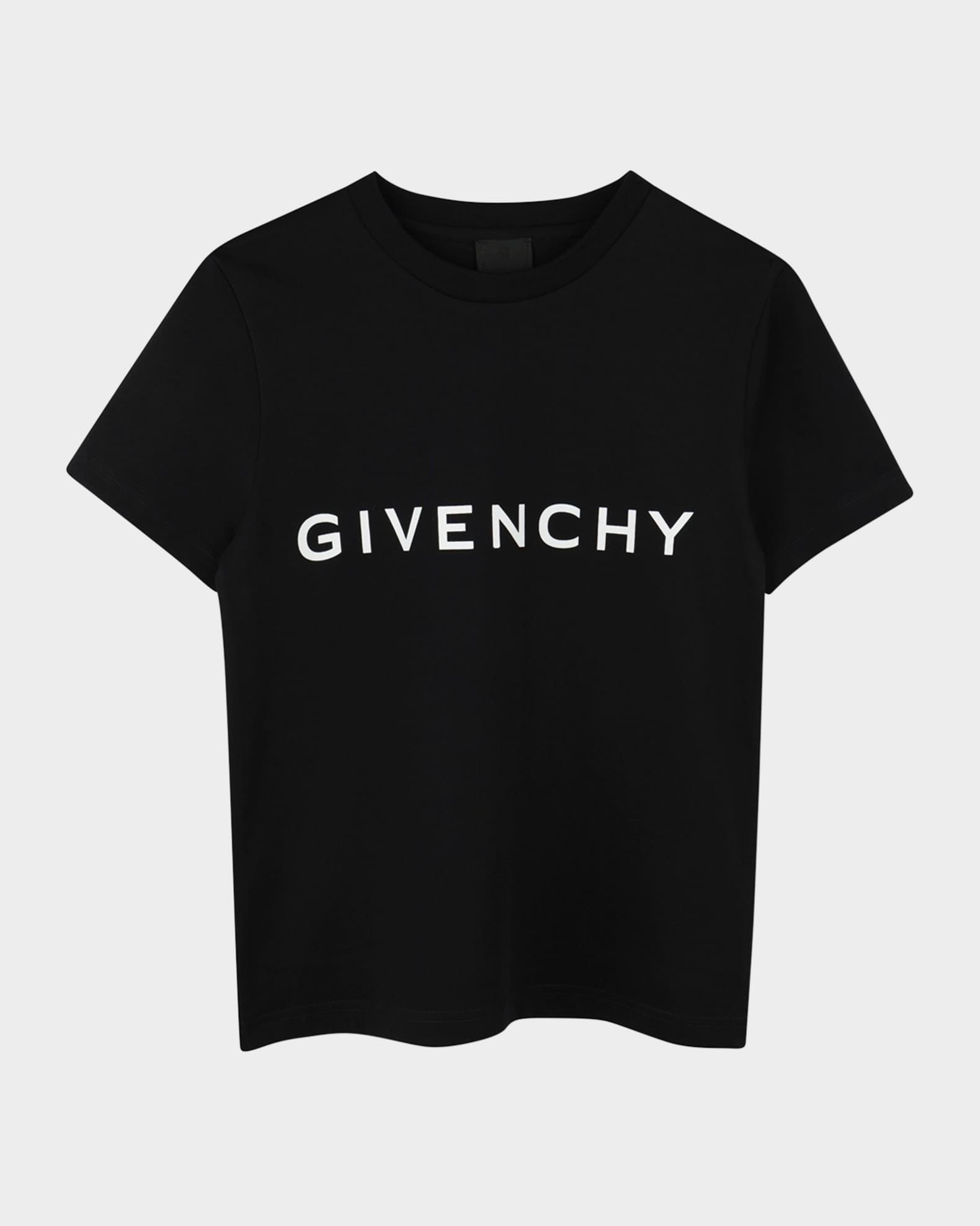 Boy s Contrast Logo Print T Shirt Size 8 14