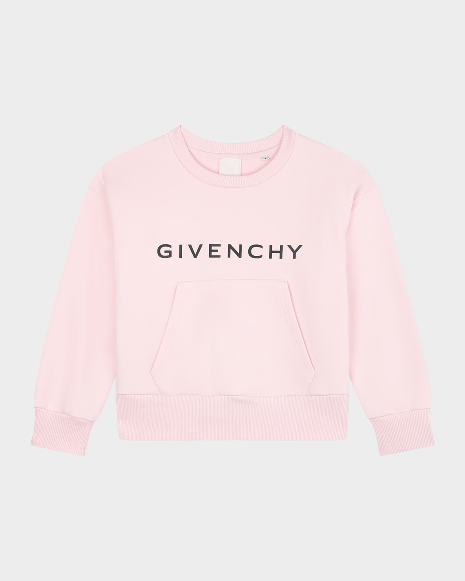  Girl's Contrast Logo-Print Sweatshirt, Size 8-14 0