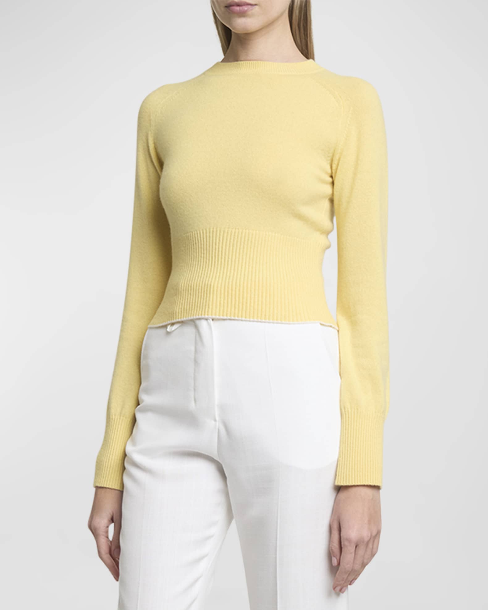 Soglia Mock Neck Cashmere Sweater