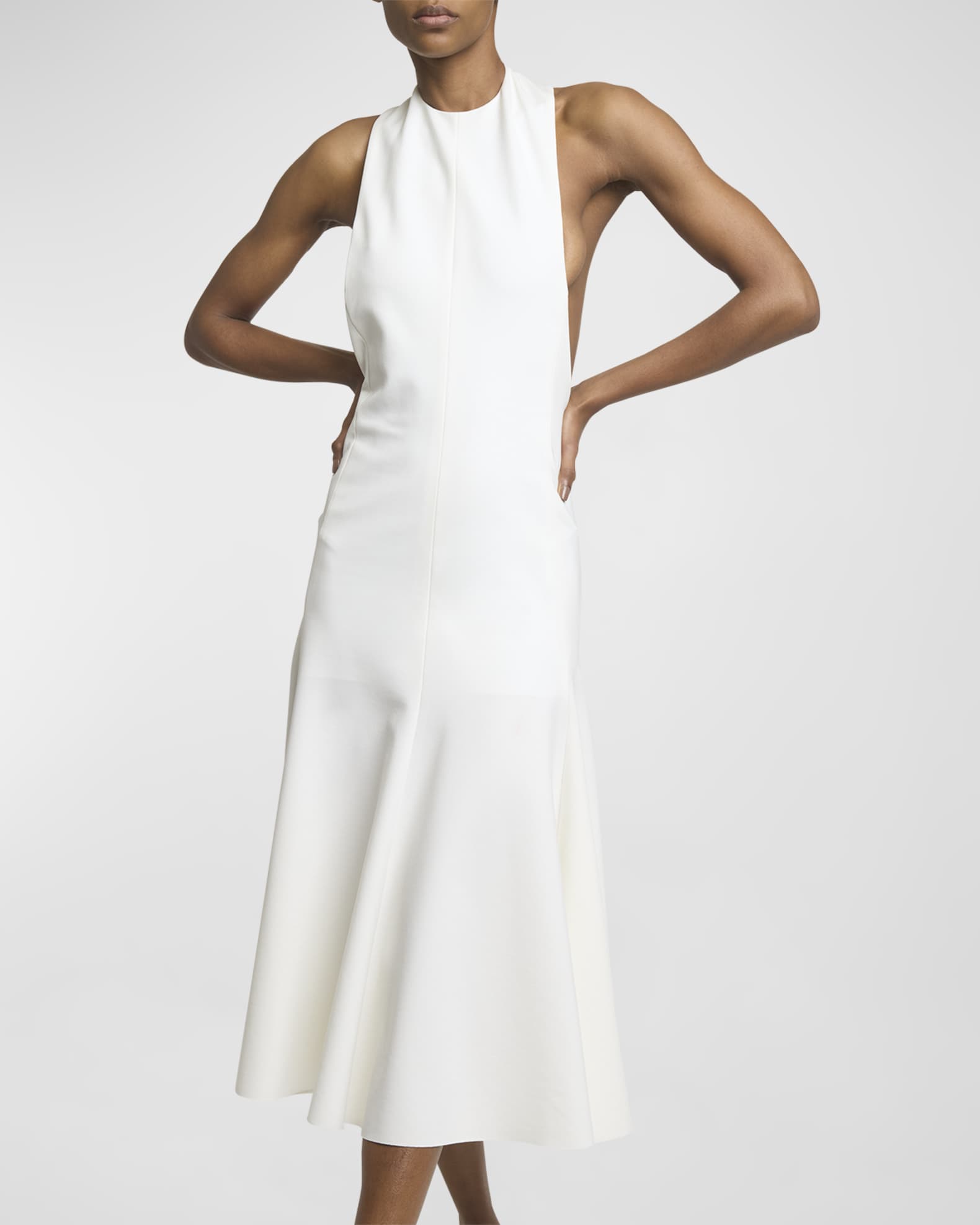 送料込/関税込■JACQUEMUS■La Robe Favola ミディドレス La Robe Favola midi dress in black - Jacquemus | Mytheresa
