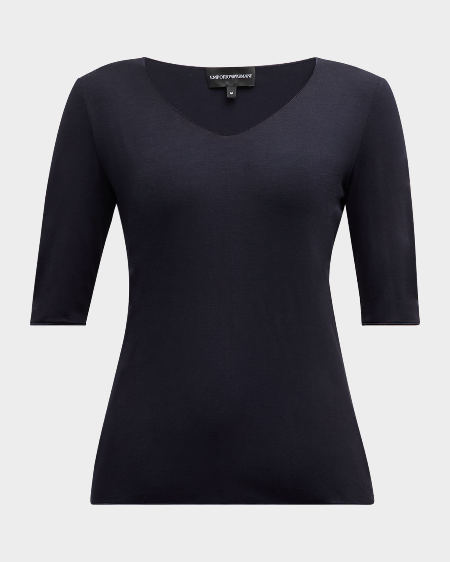 Fitted Jersey Top 0