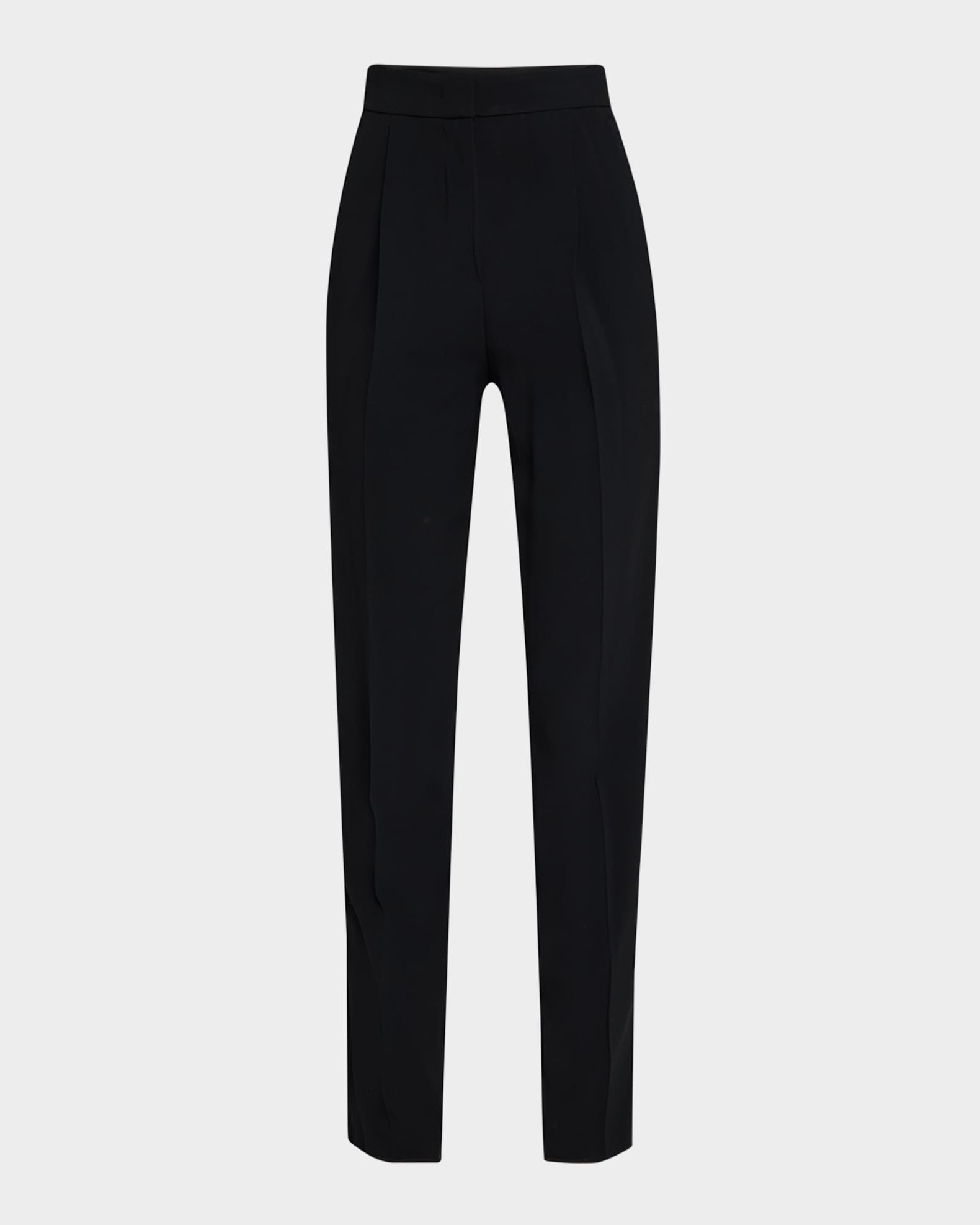 Essentials Pleated Tapered Trousers 0
