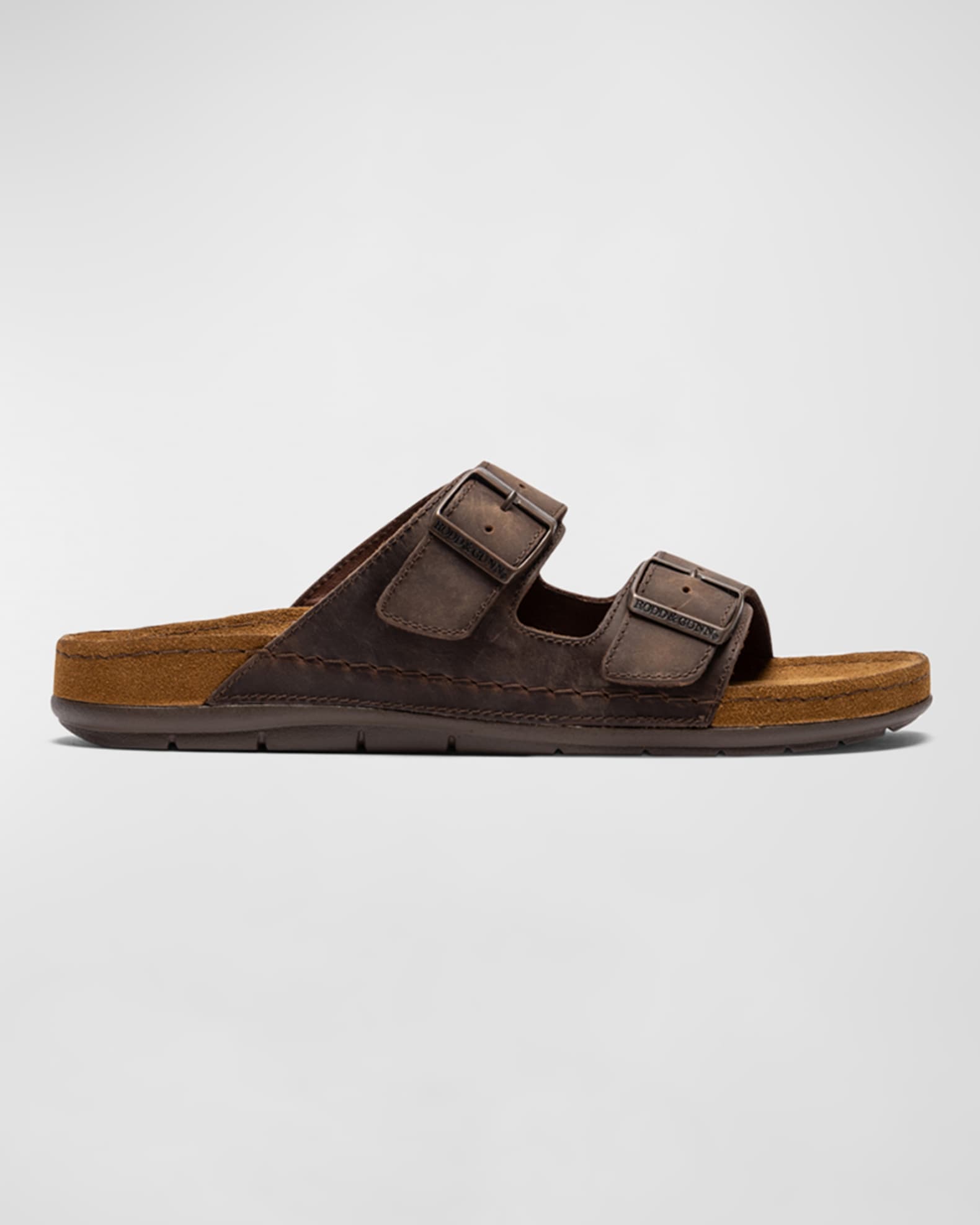 Rodd & Gunn Men's Raglan Leather Slide Sandals