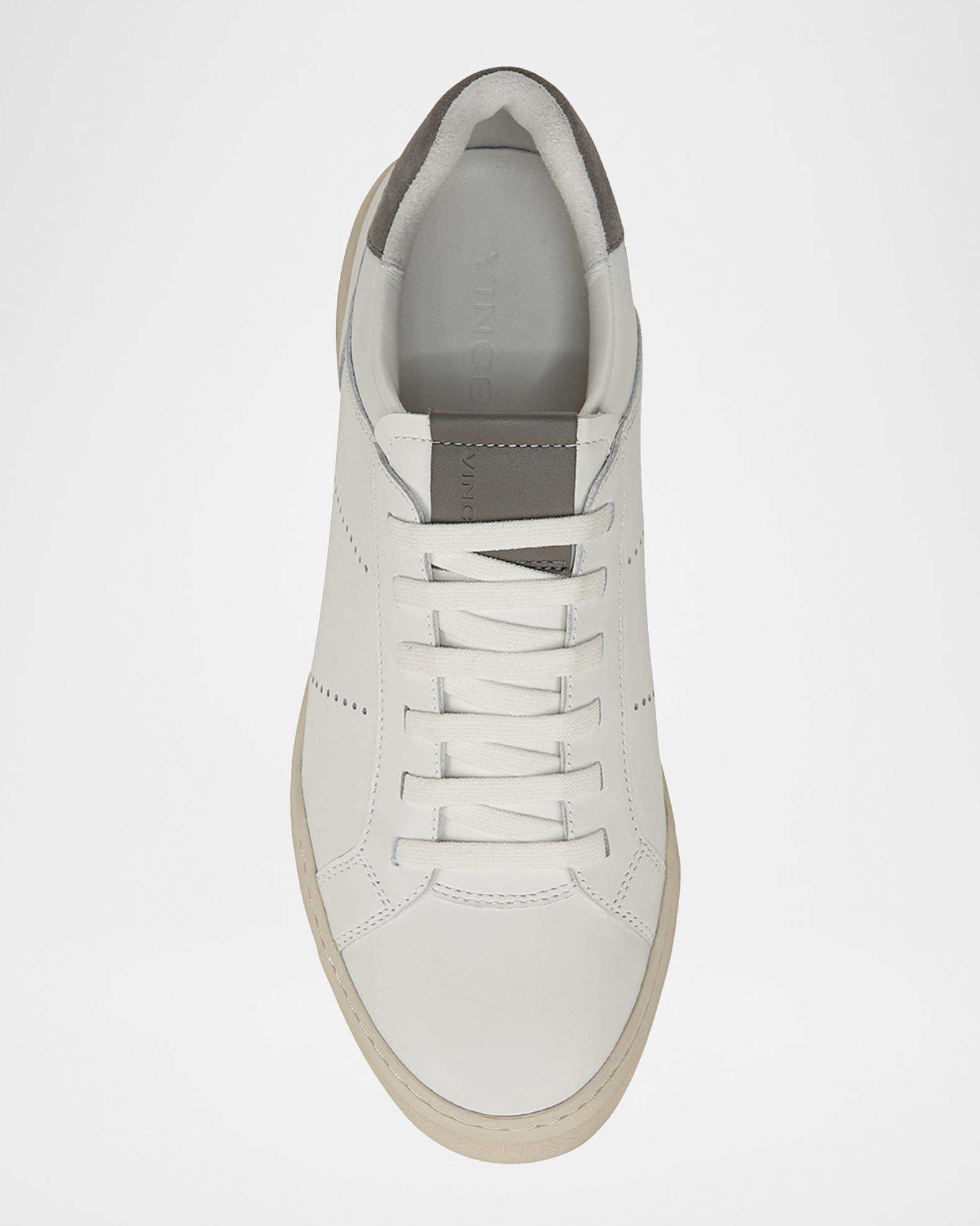 Vince Low Top Designer Casual Leather Lace Up Sneakers White Men’s Size US 11M Amazon.com | Vince Men main image 3