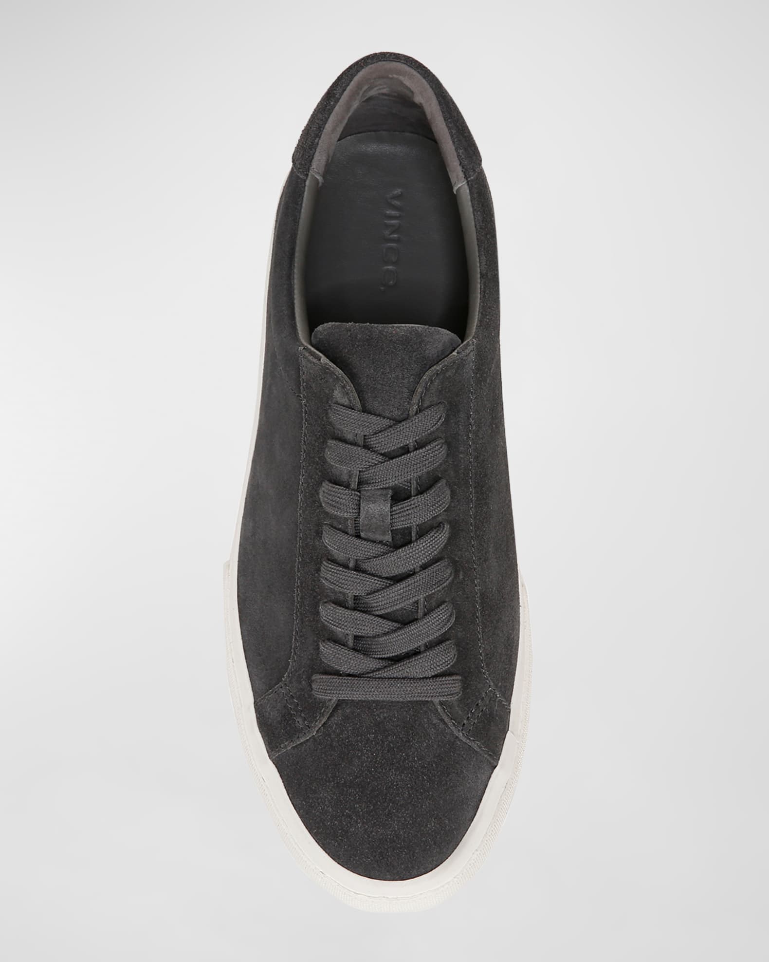 Vince black suede sneakers shop