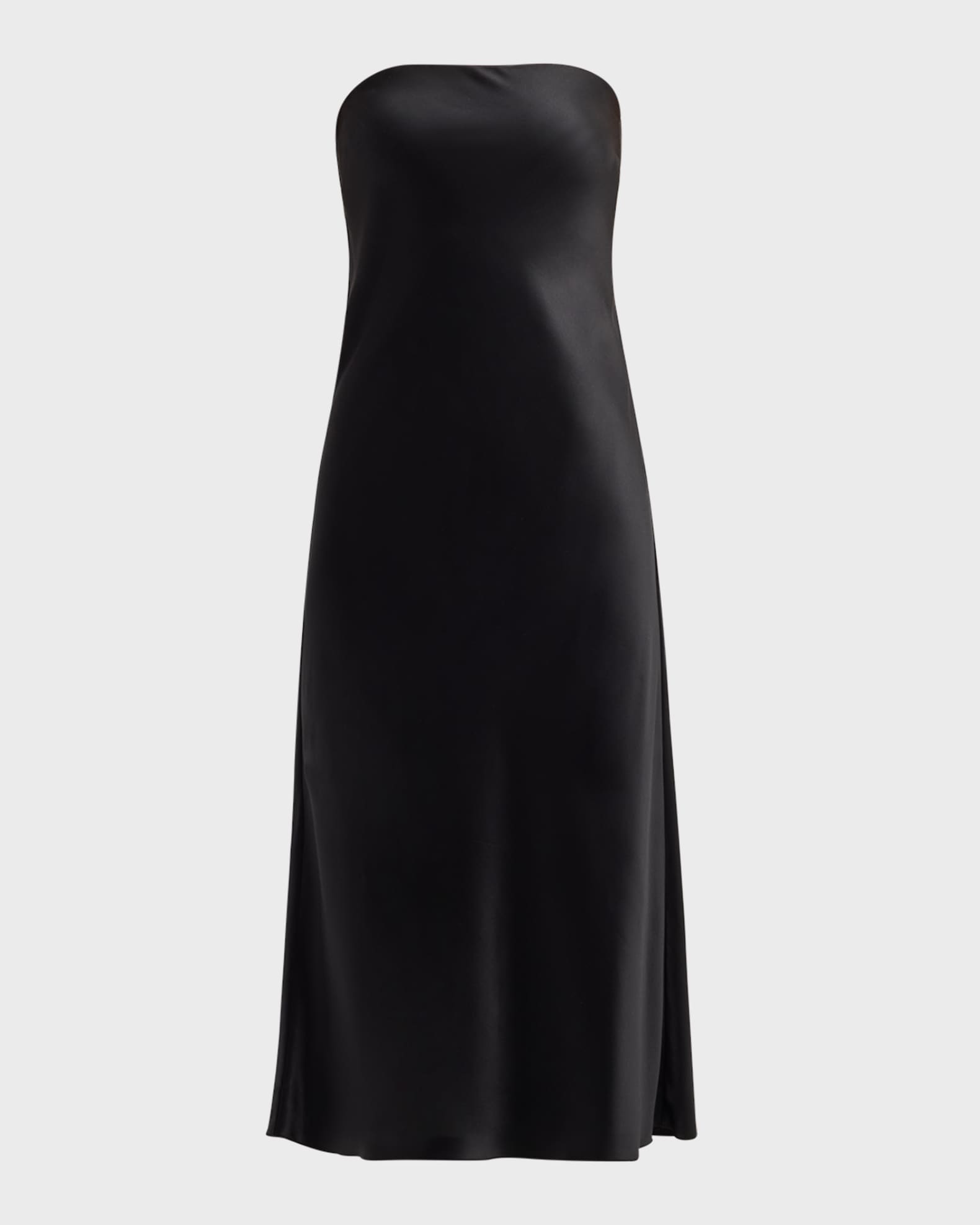 Salon 1884 Palma Strapless Silk Midi Dress