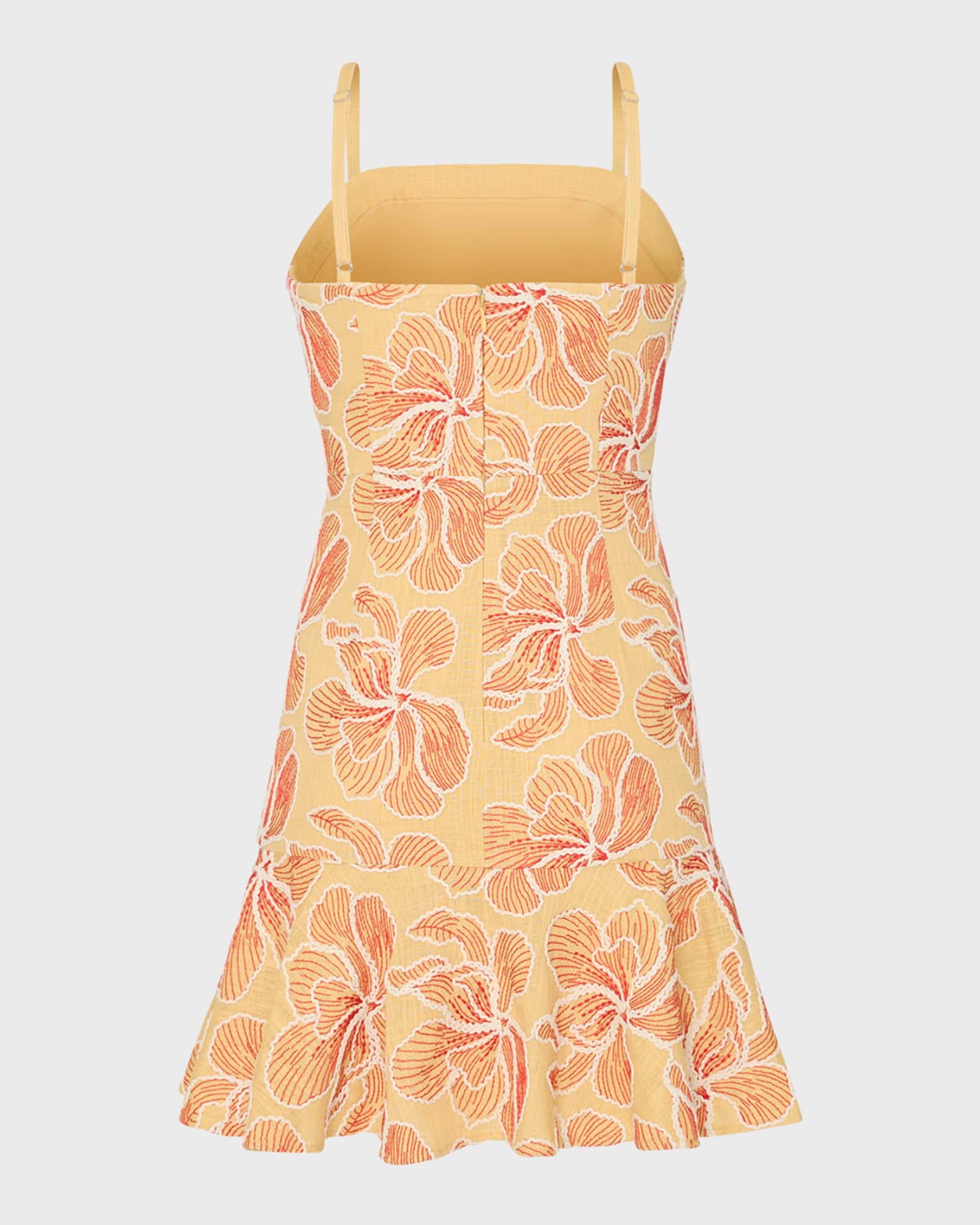 Milly minis eyelet flare dress online