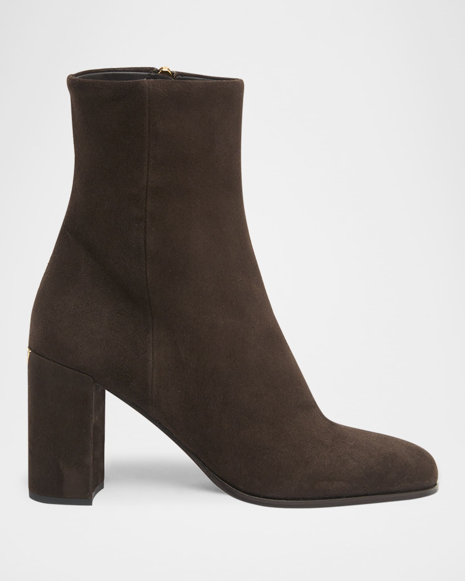 Prada Suede Block-Heel Ankle Boots | Neiman Marcus