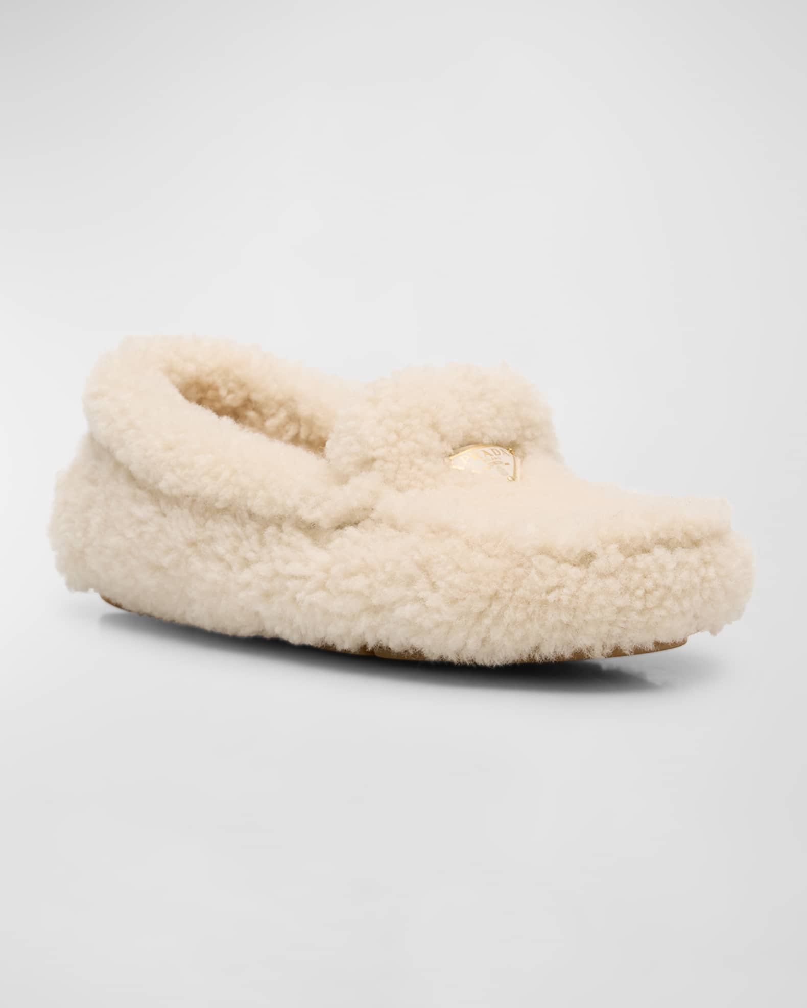 Shearling Cozy Driver Loafers 1