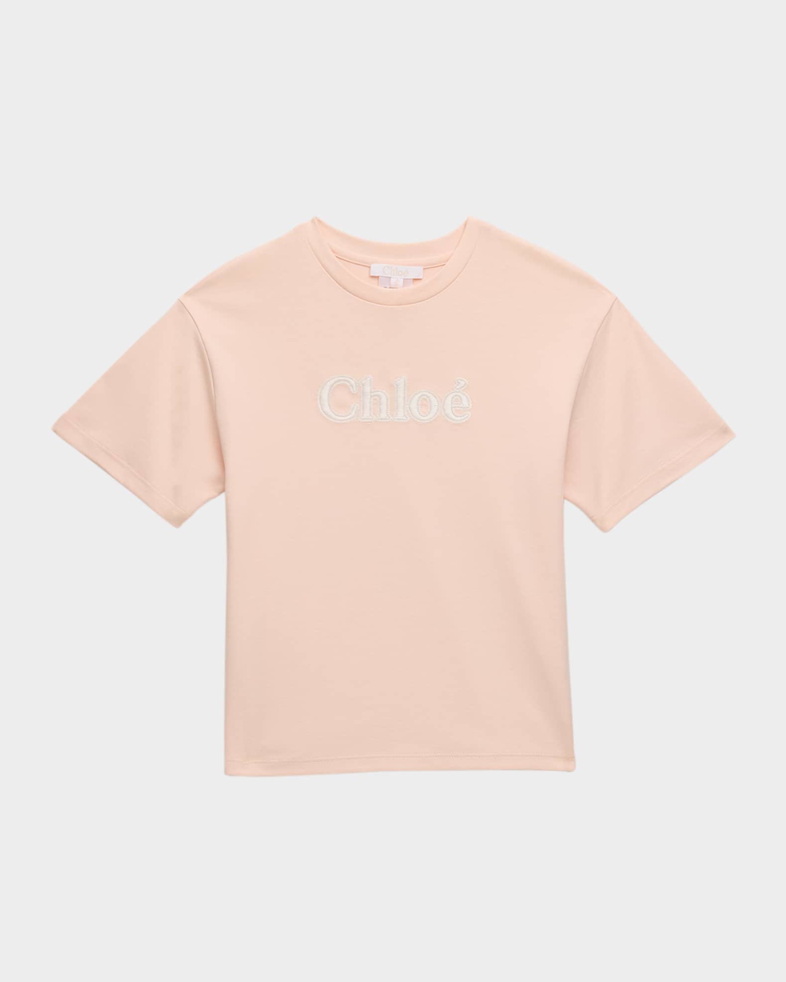 Girl's Logo Embroidered T-Shirt 0