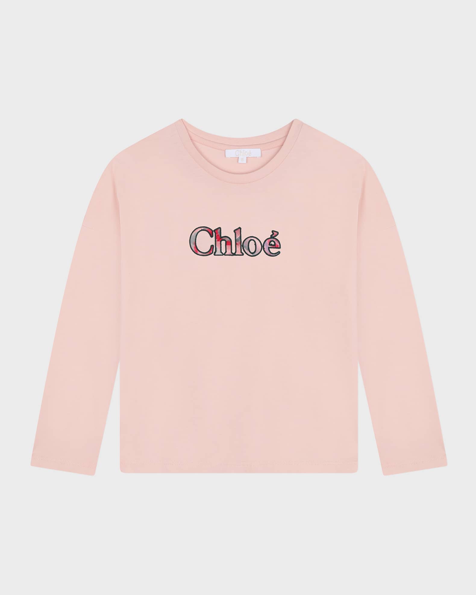 Girl's Embroidered Logo-Print T-Shirt 0