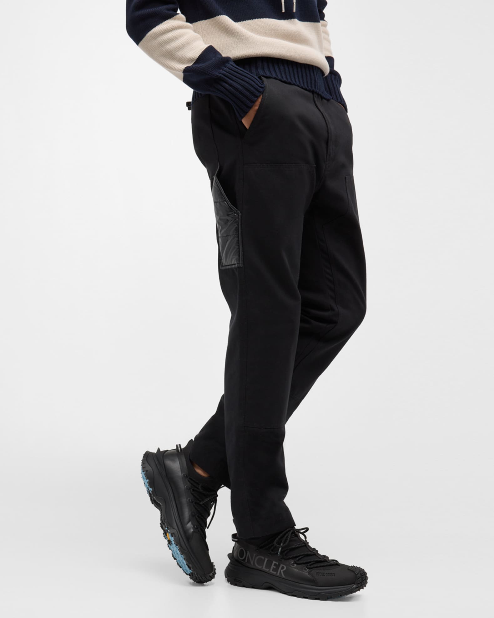 Moncler Men's Trailgrip Low-Top Sneakers | Neiman Marcus