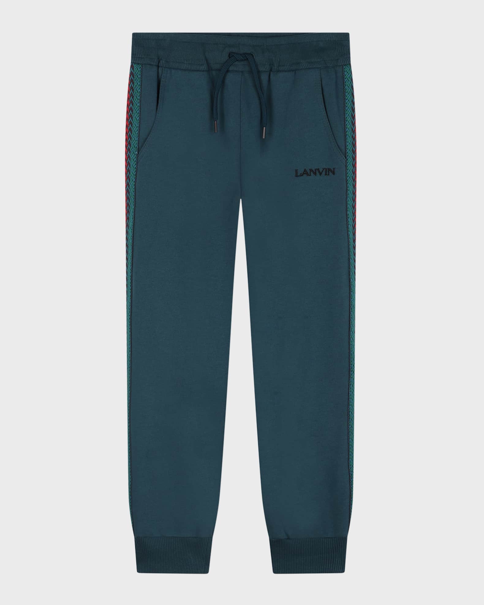 Boy's Logo-Print Track Suit Pants 0
