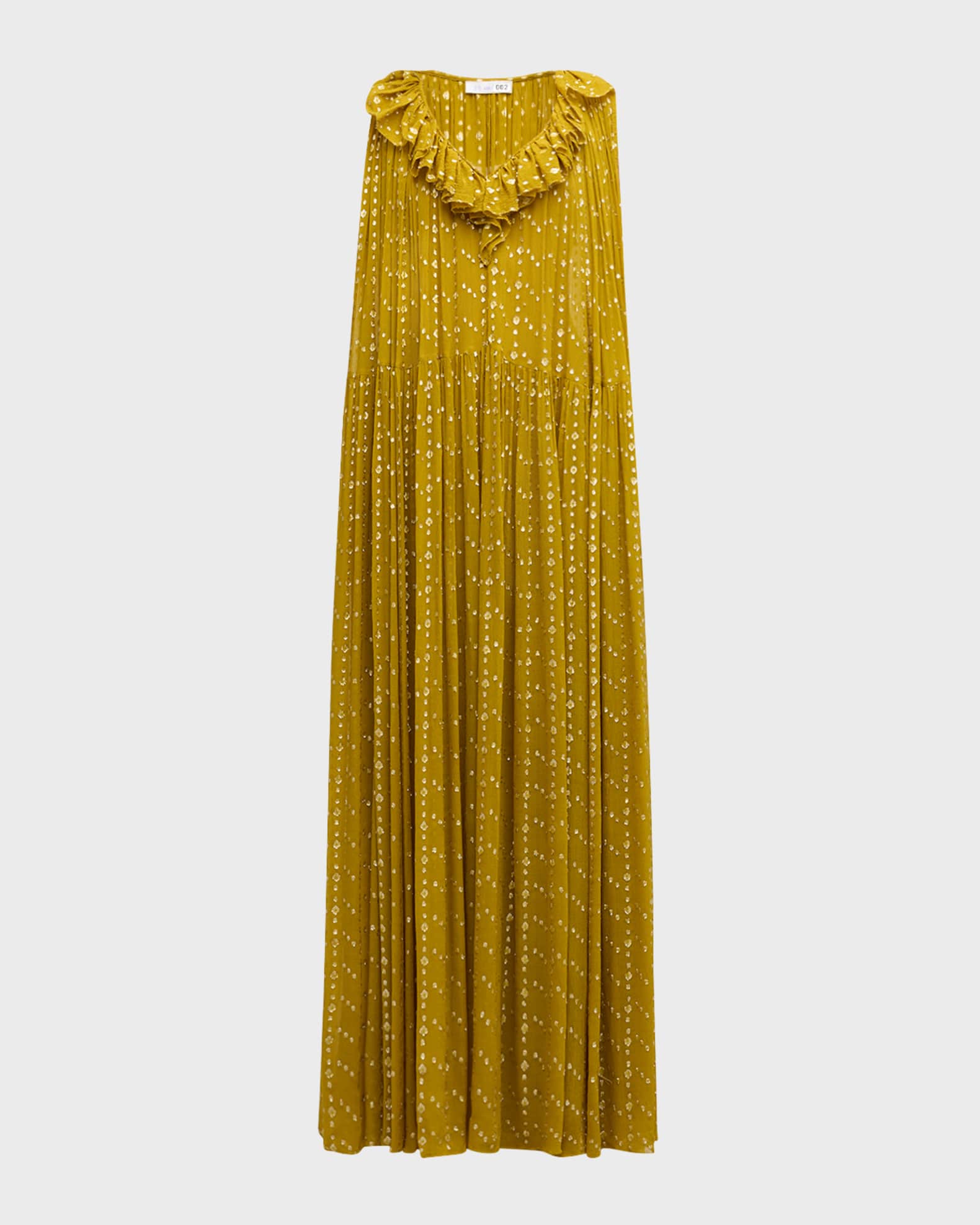 Ulla Johnson Audelia Sleeveless Gown Limonite