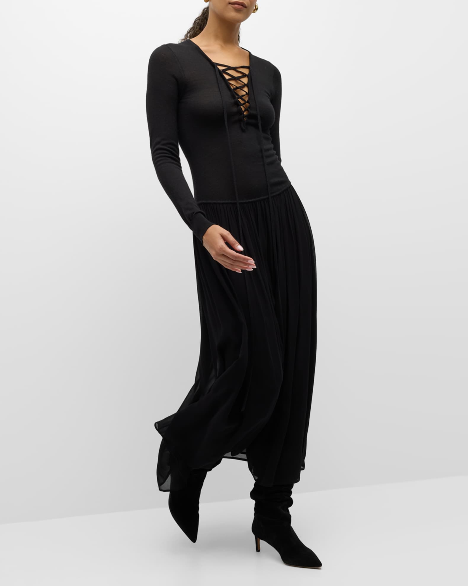 Donna Morgan - 4247M Aquarelle Cap Sleeve Drop Waist Dress - 2 pcs Jade Multi in Sizes 10 and 12 Available main image 0
