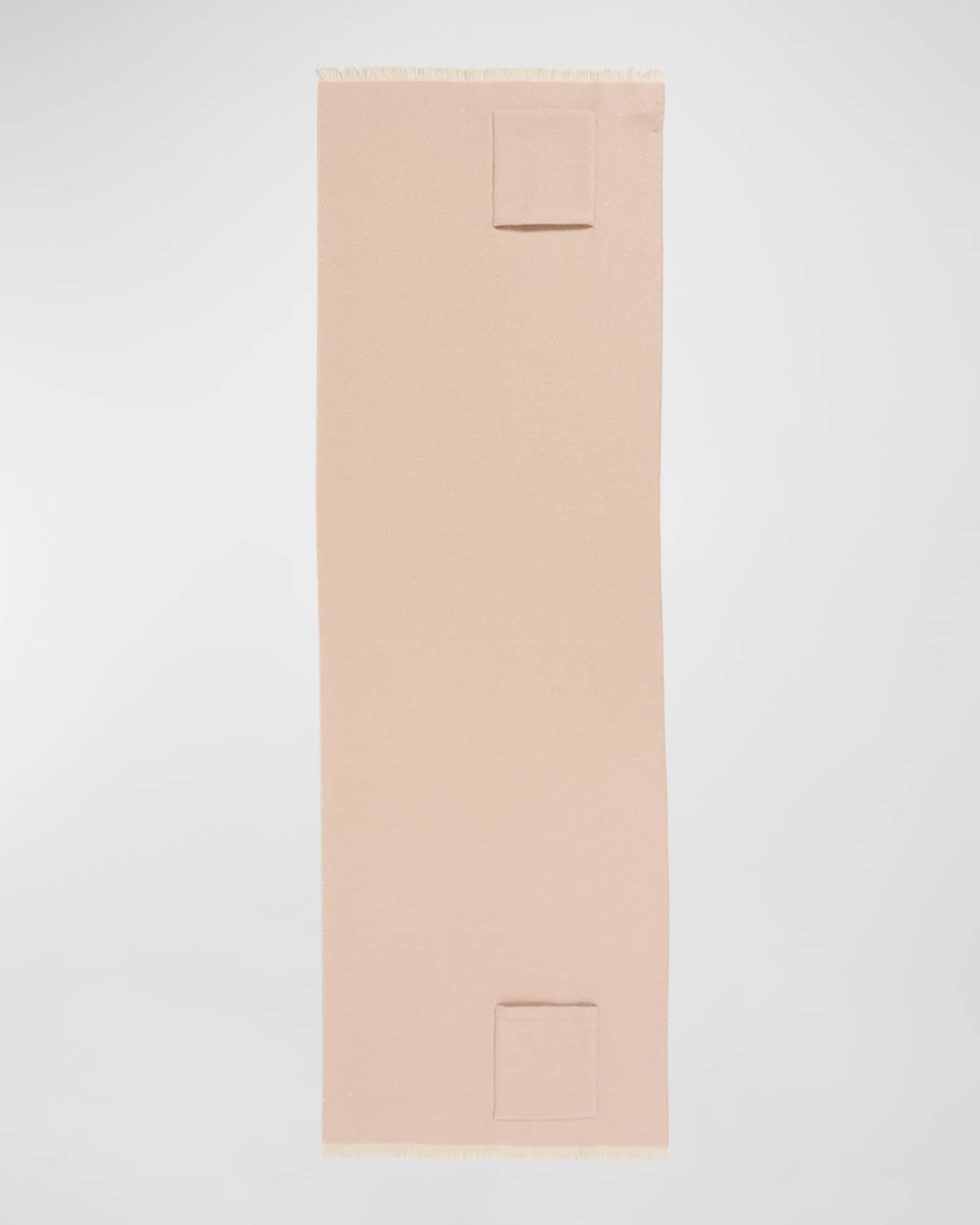 Alonpi Pocket Cashmere-Blend Scarf