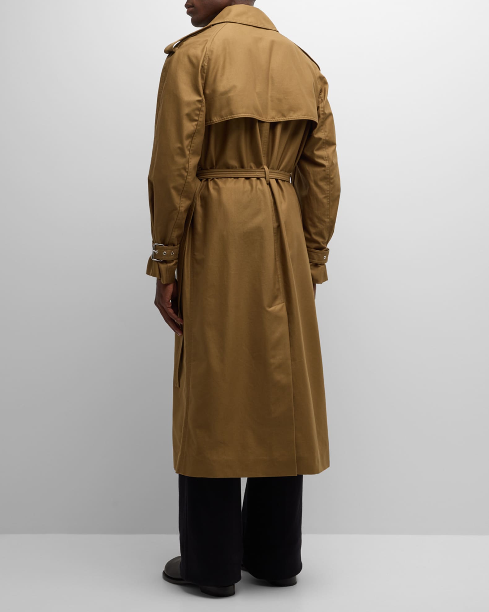 Nylon trench coat mens on sale