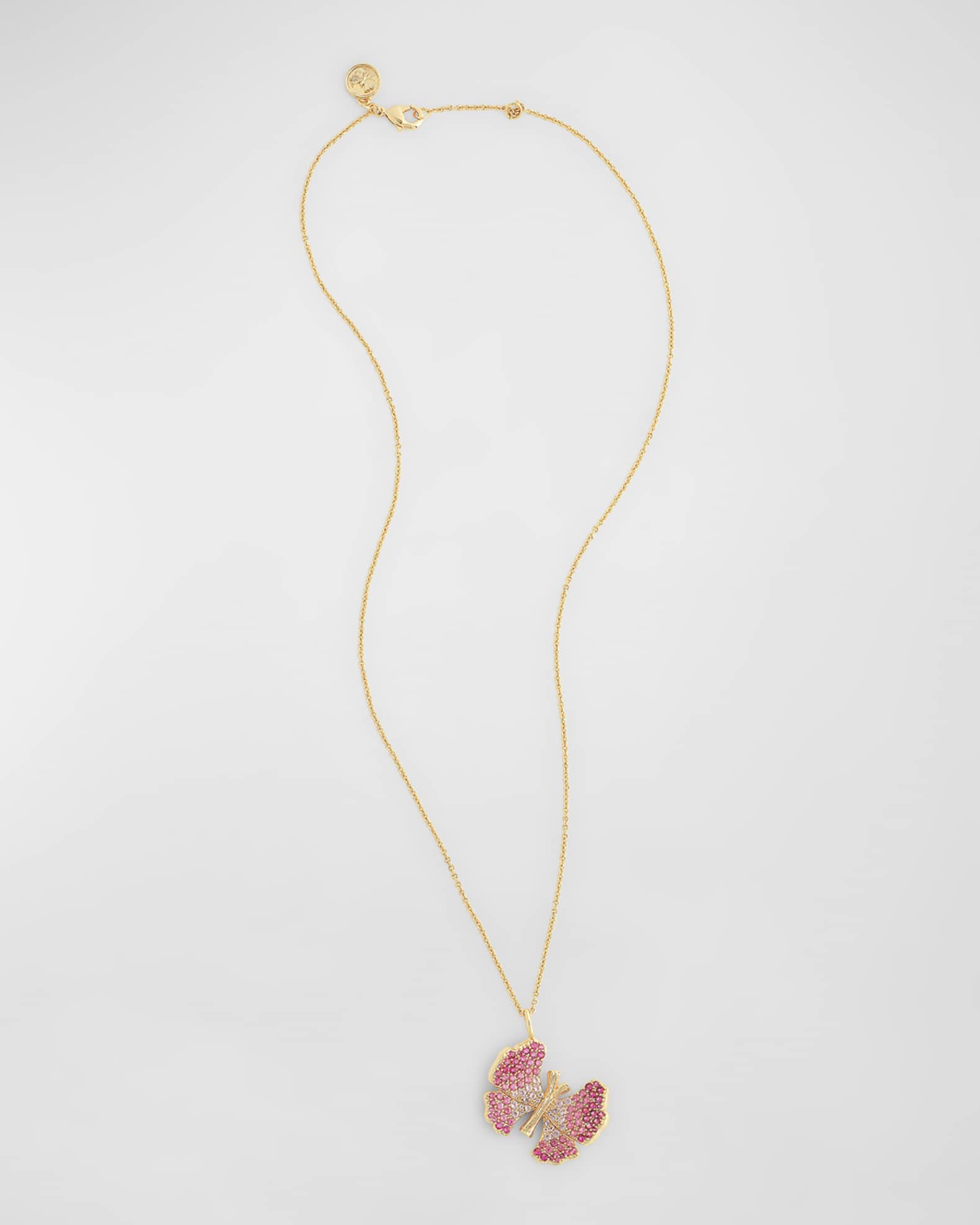 Butterfly Pave Necklace 0