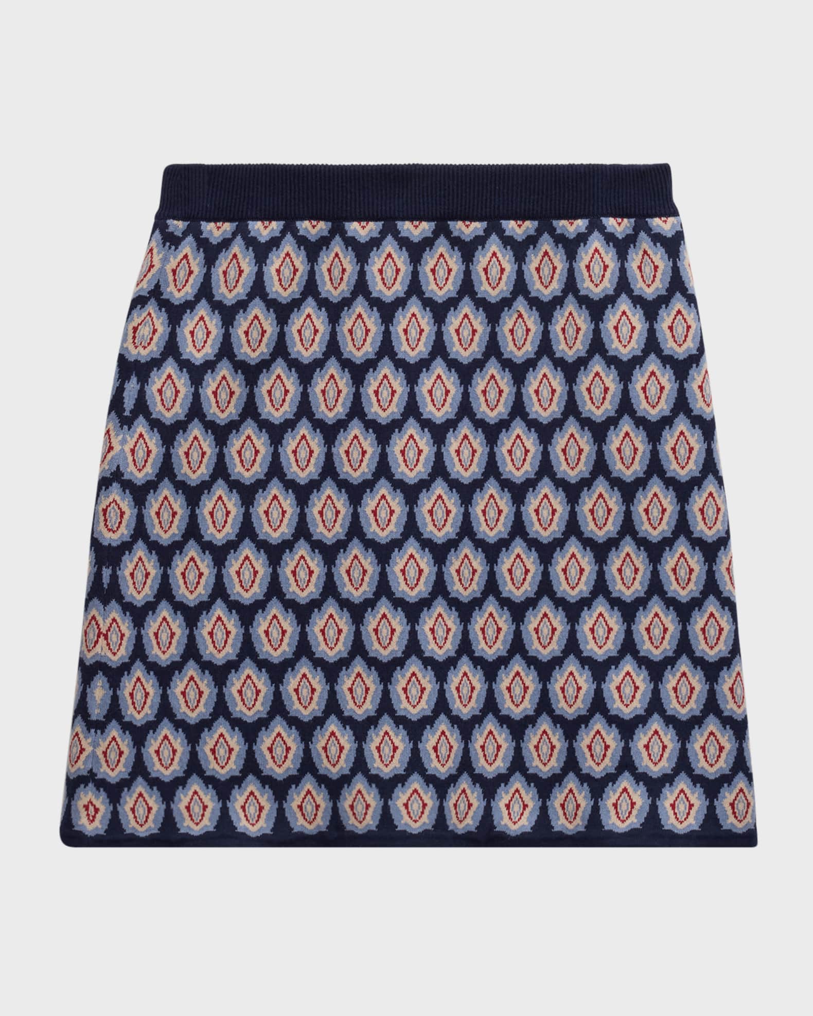 All over print skirt 0
