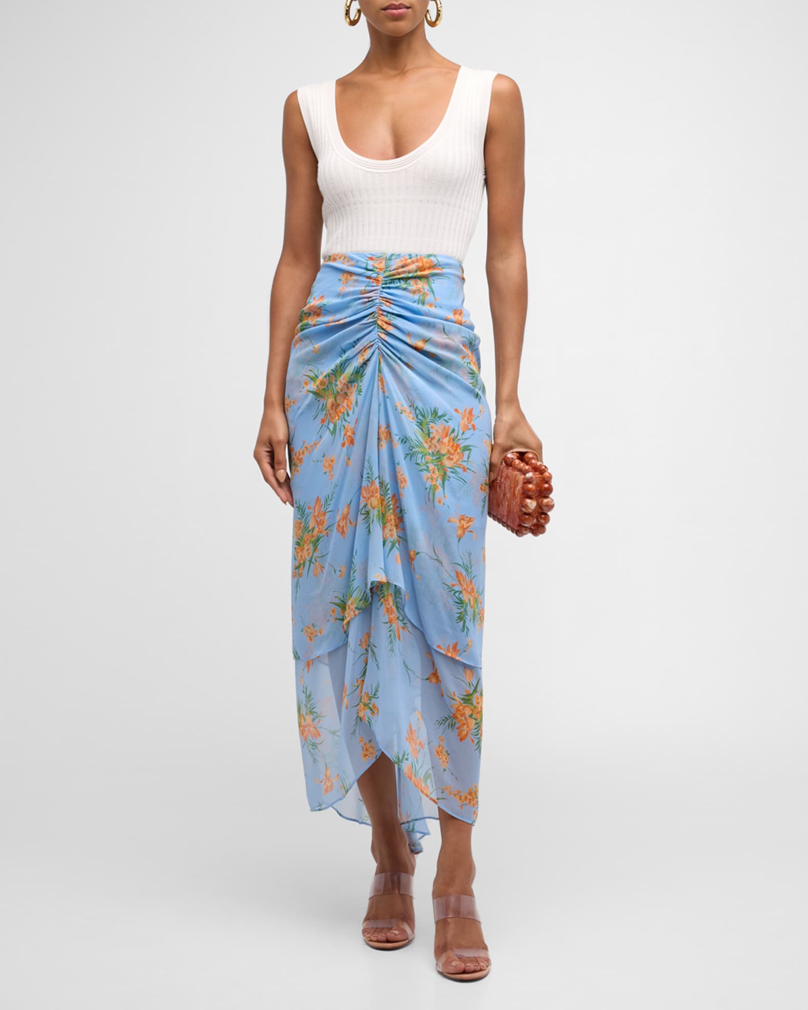 Floral skirt 8x10 hot sale