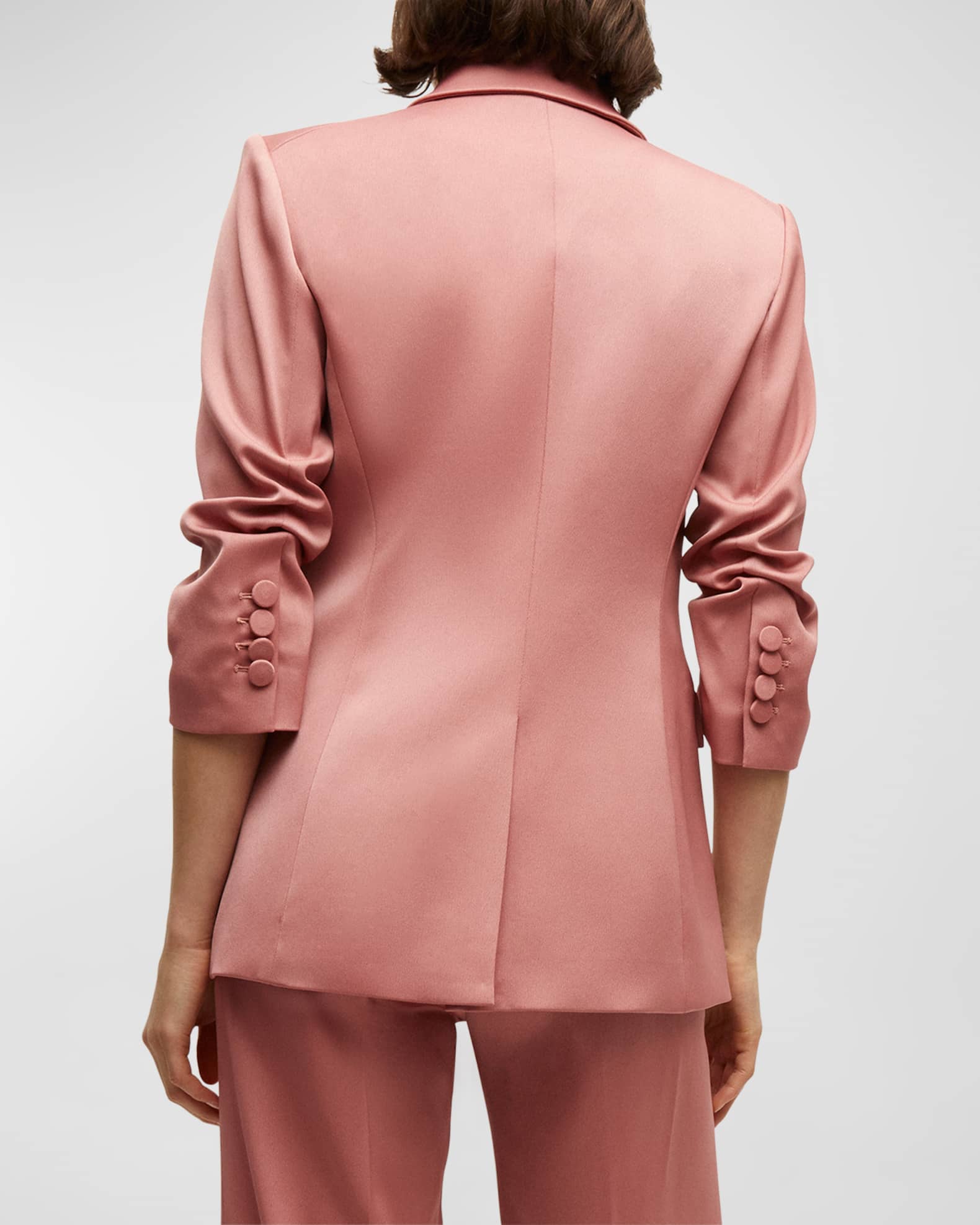 Satin Suit Neiman Marcus