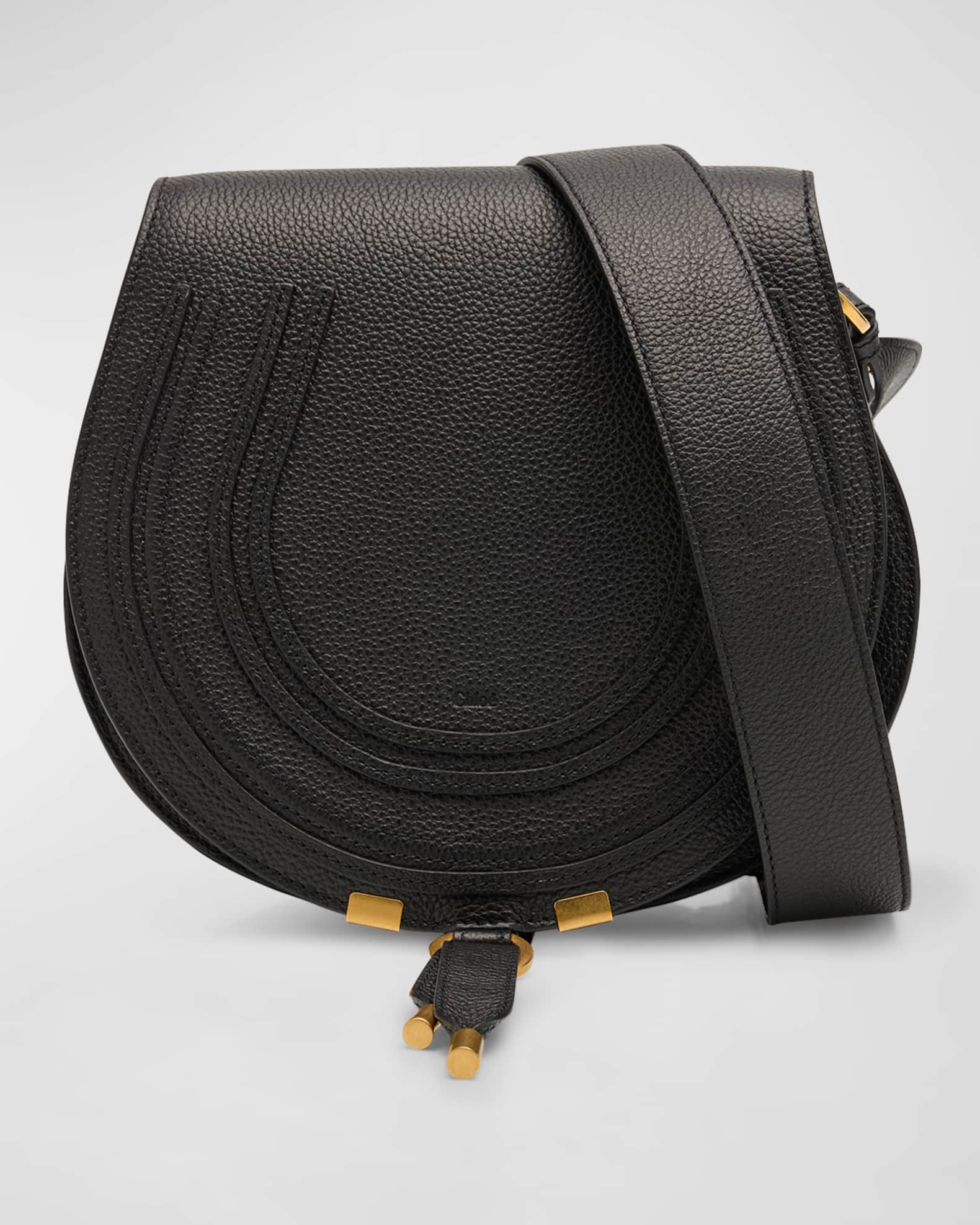 Marcie Medium Slim Crossbody Bag in Grained Calfskin 0