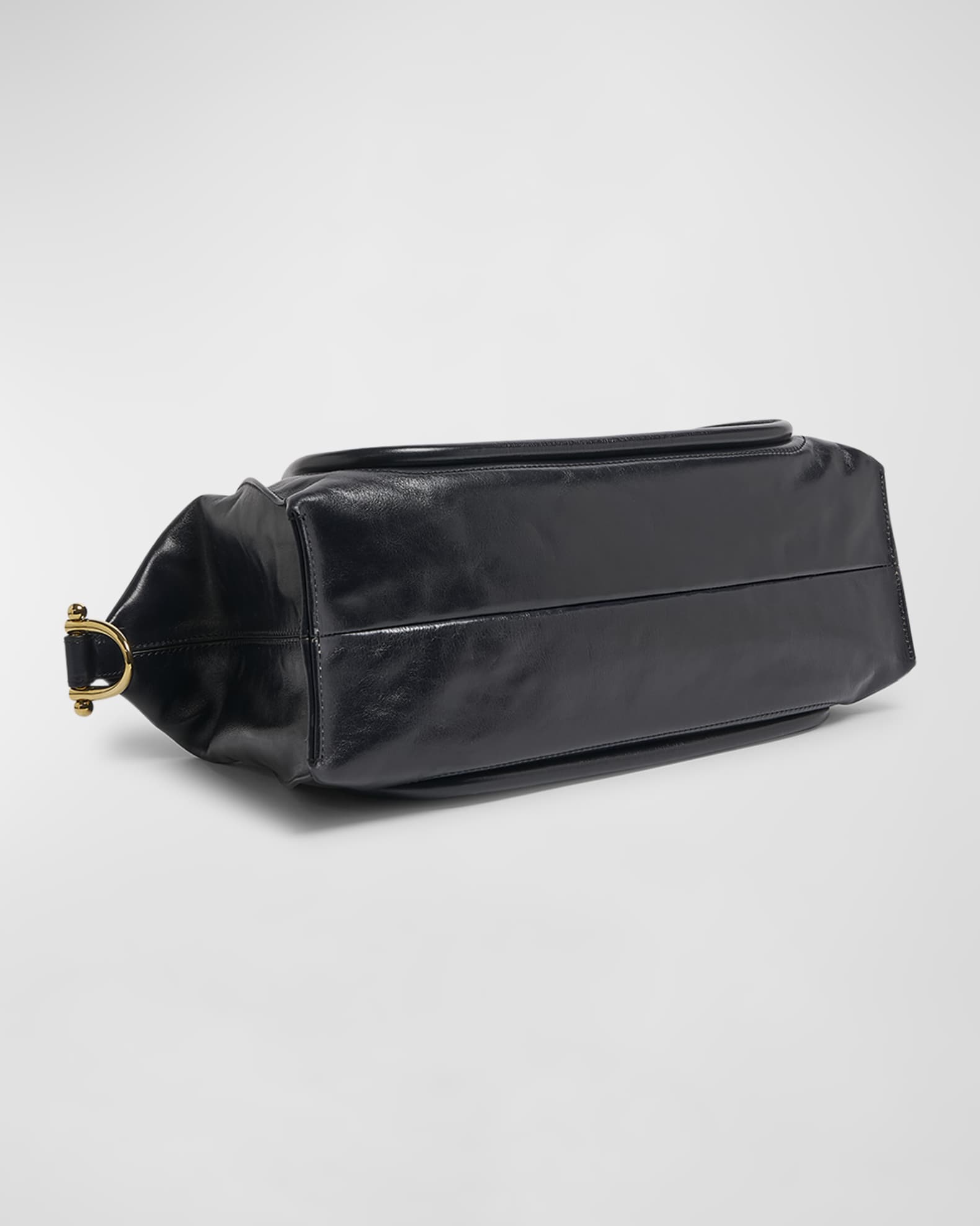 Chloe Paraty 24 Large Bag in Shiny Calfskin | Neiman Marcus