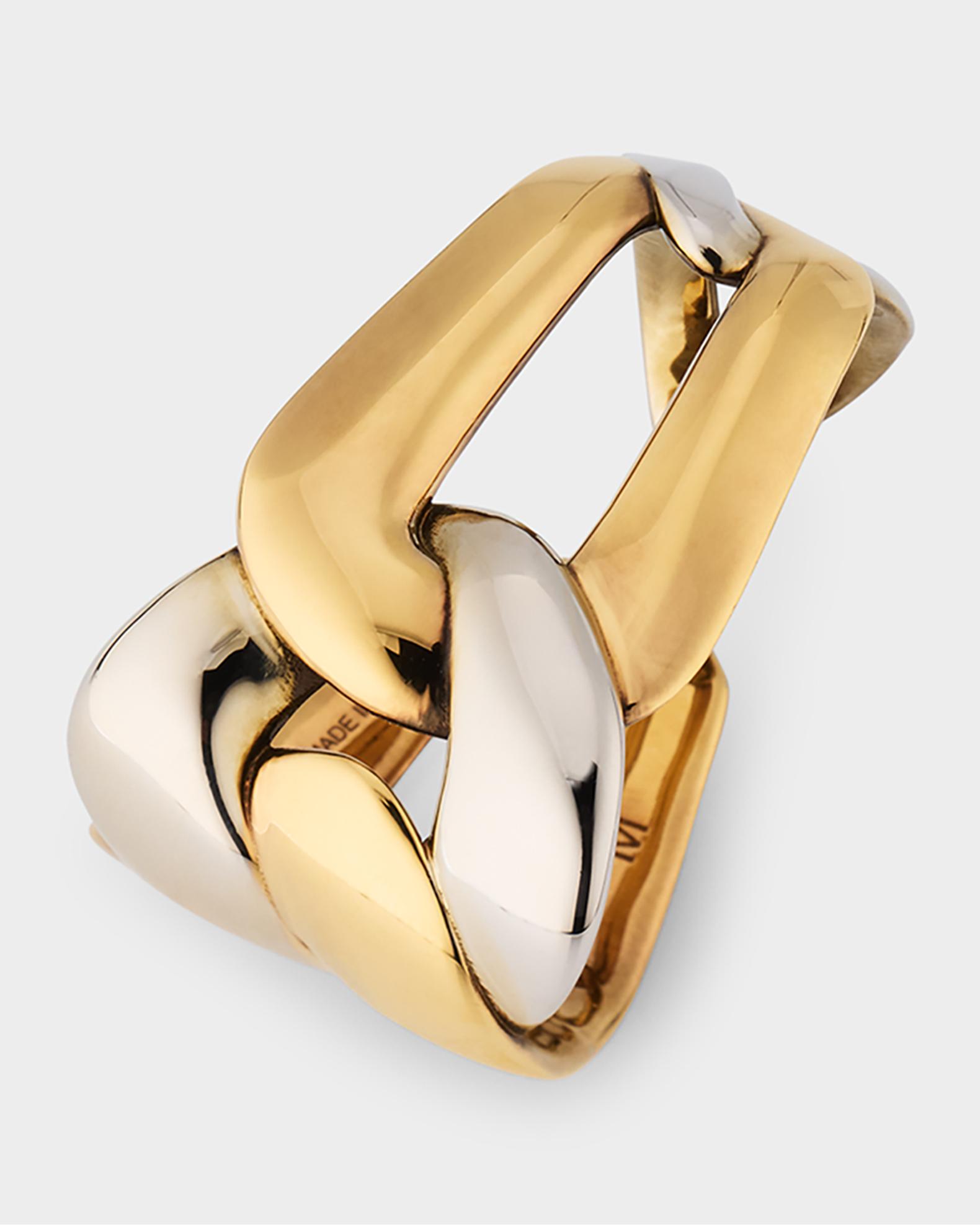 McQueen Double Chain Ring | Neiman Marcus