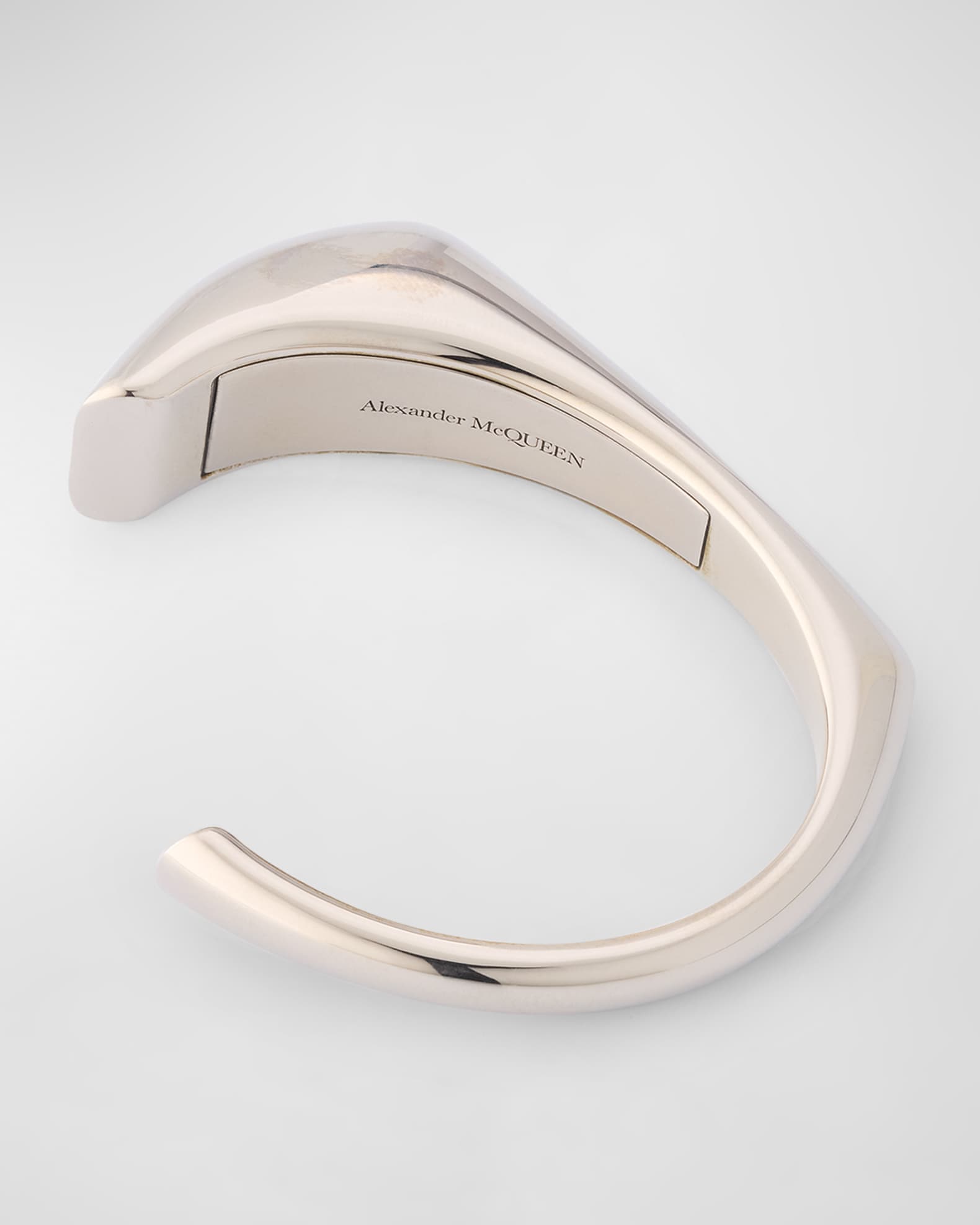 Alexander McQueen Silver Plated Thorn Cuff Bracelet Neiman Marcus