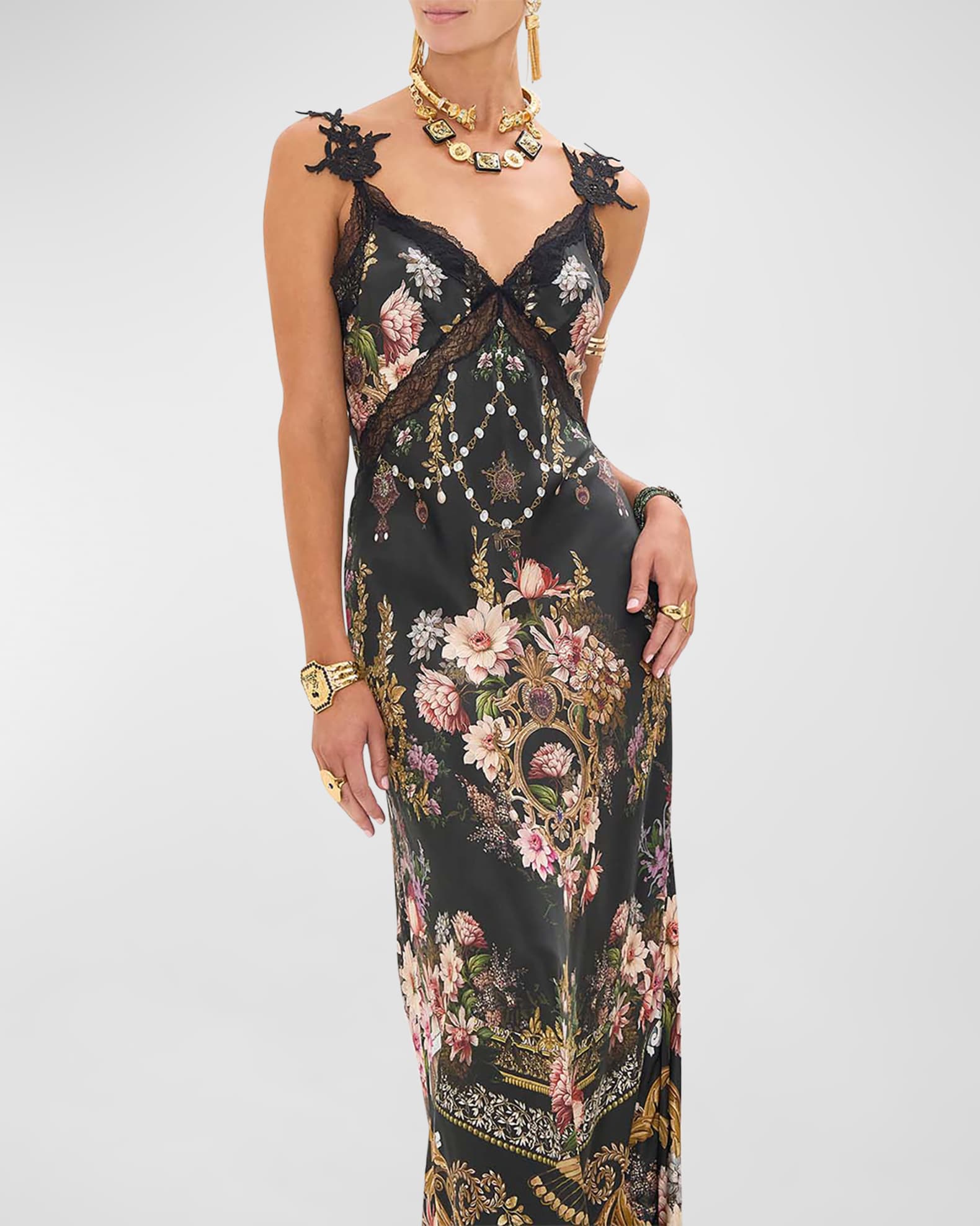 Camilla v neck dress shop