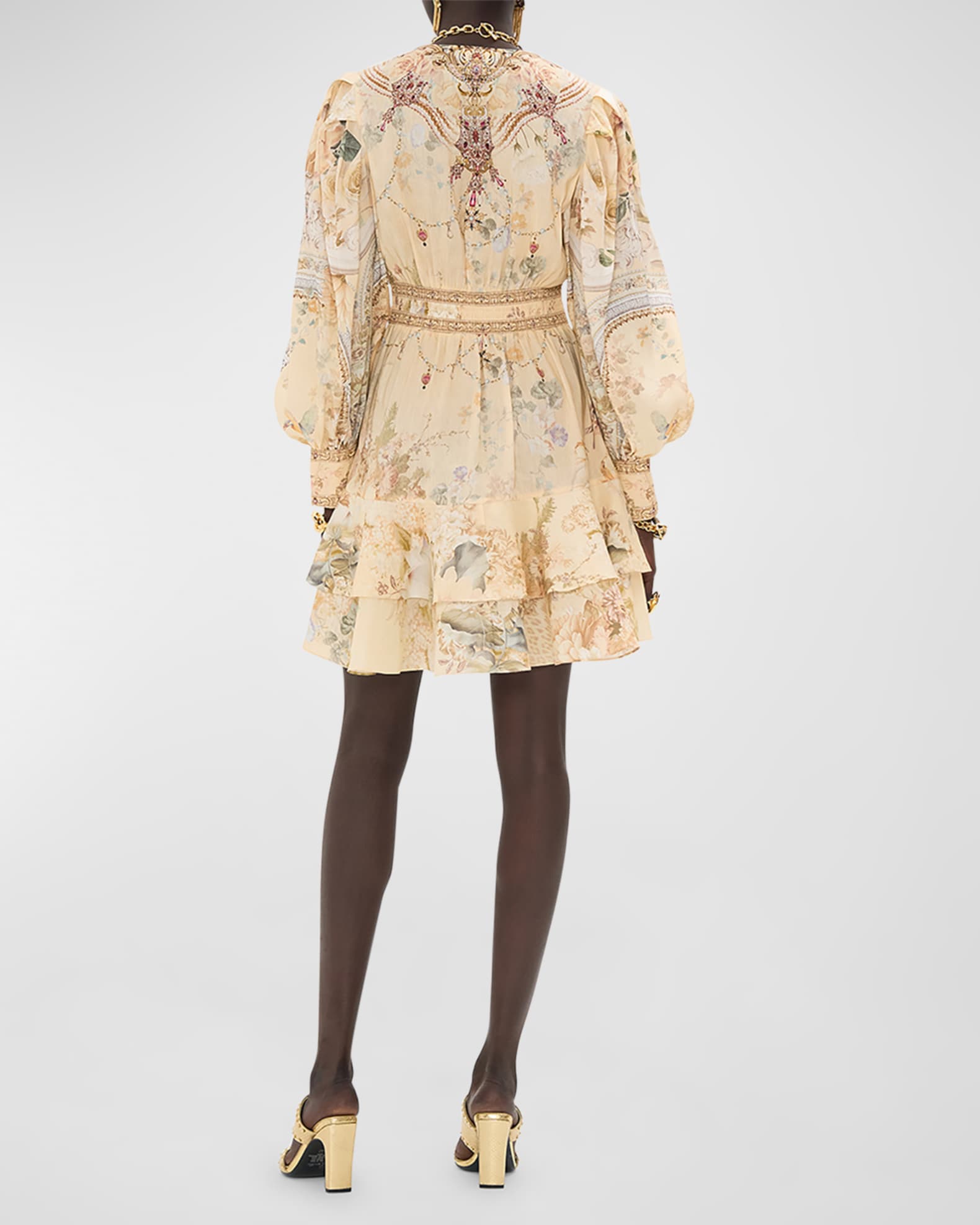 Camille Linen Mini Dress main image 0