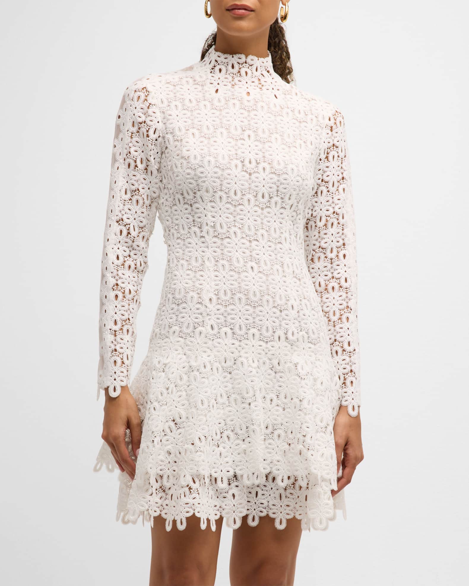 Jonathan simkhai guipure lace mini dress outlet