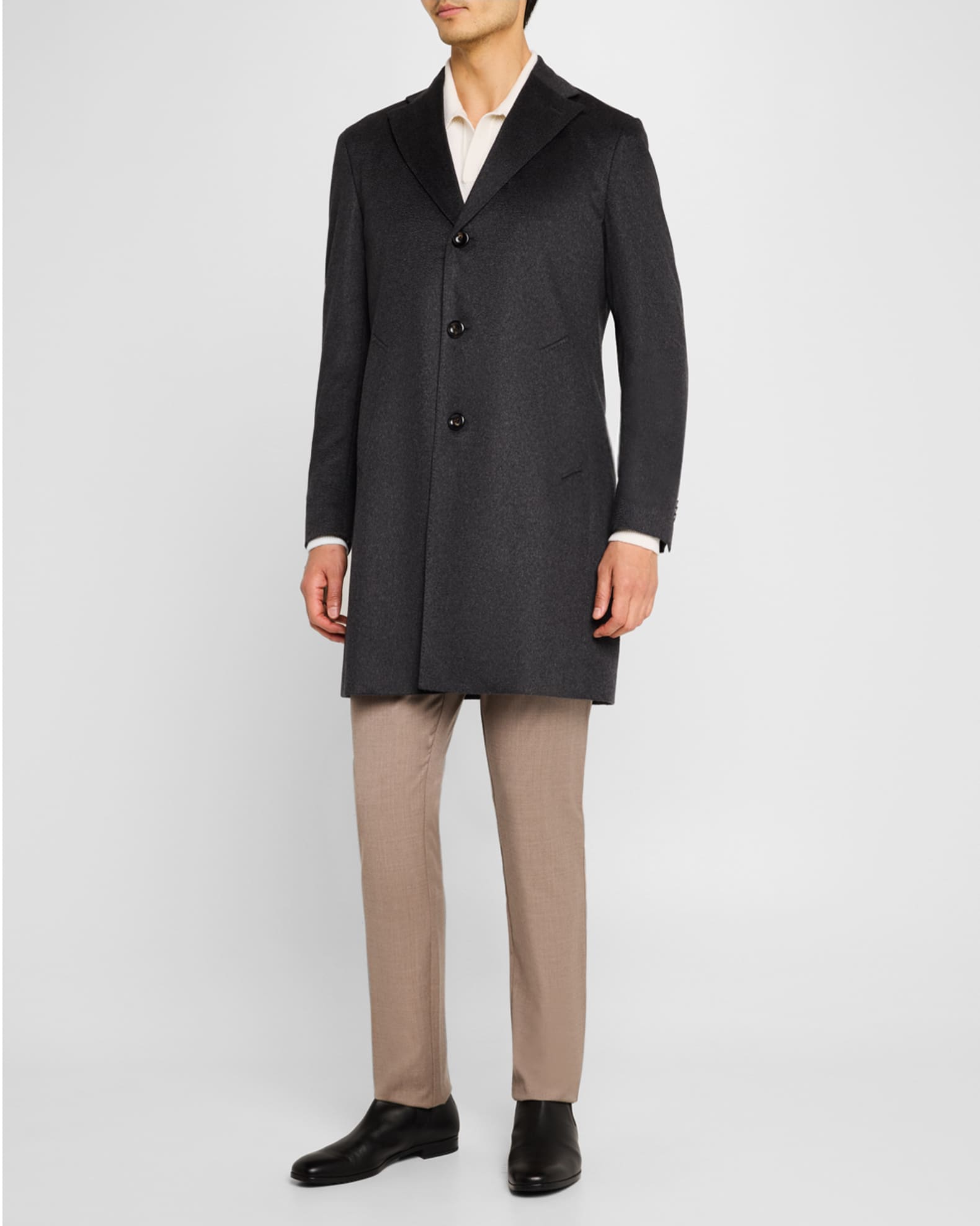 Men's Cashmere Topcoat 1
