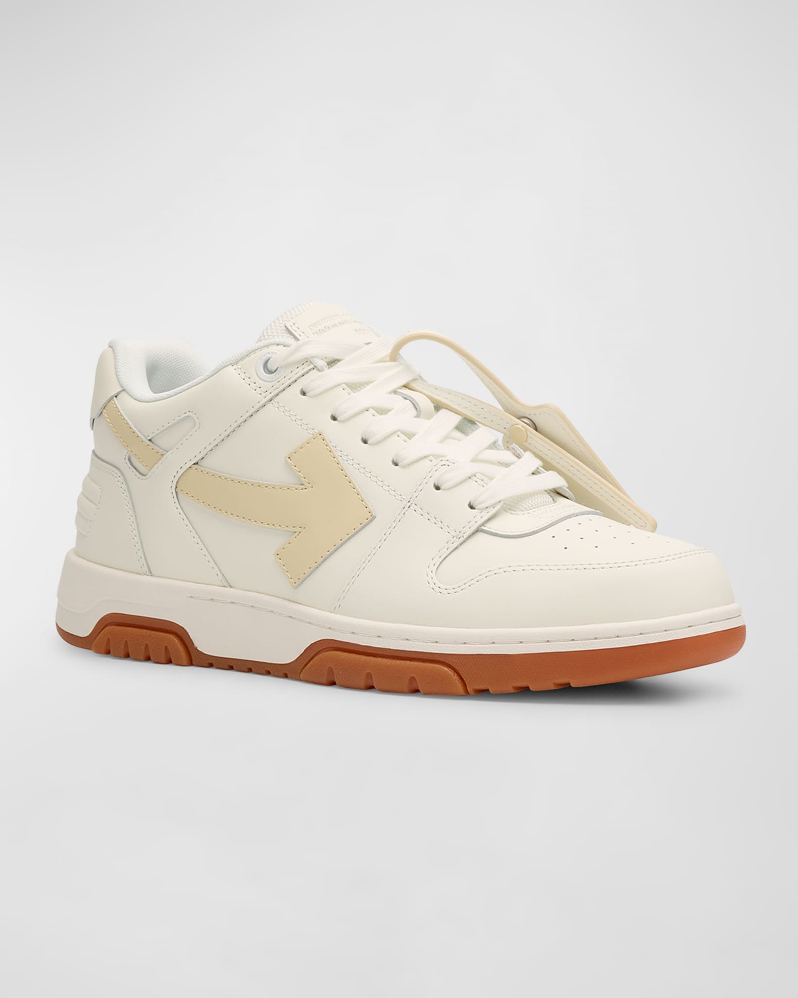 Off-White Men's Out Of Office Bicolor Sneakers | Neiman Marcus