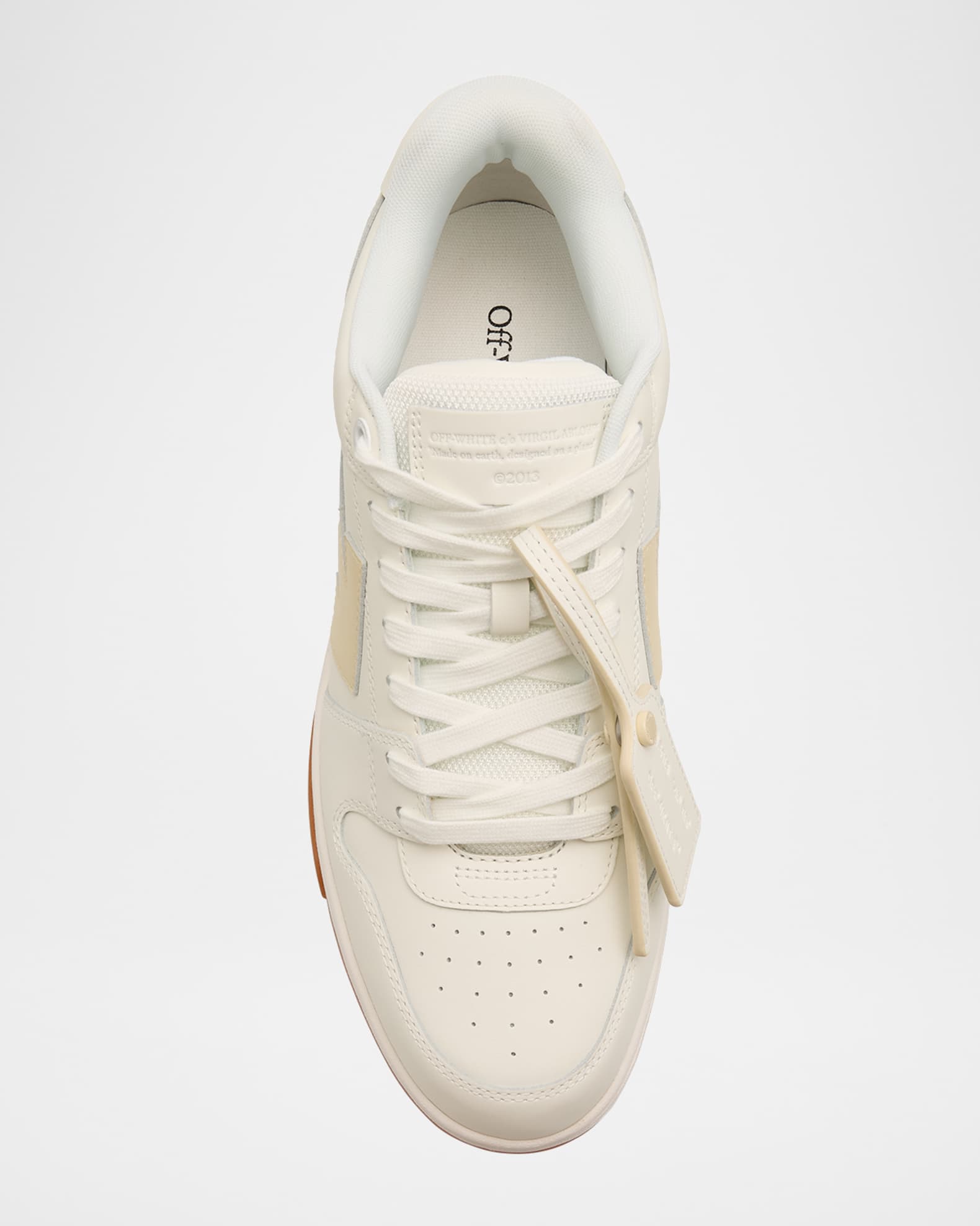 Off-White Men's Out Of Office Bicolor Sneakers | Neiman Marcus