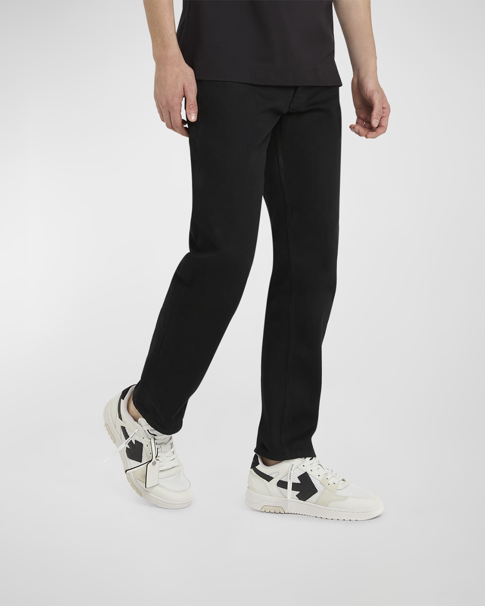 Slim white sneakers best sale