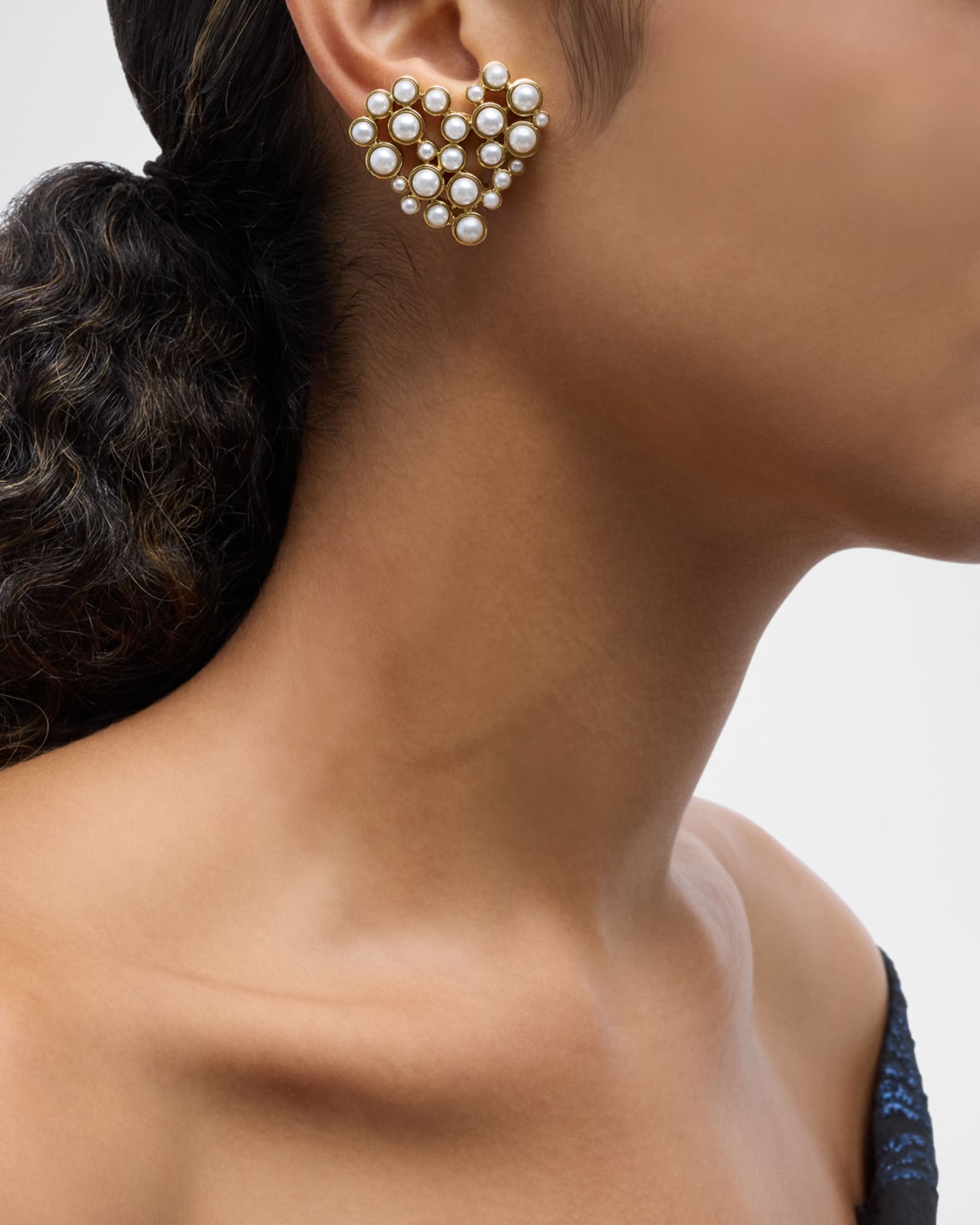 Neiman marcus clip on earrings on sale