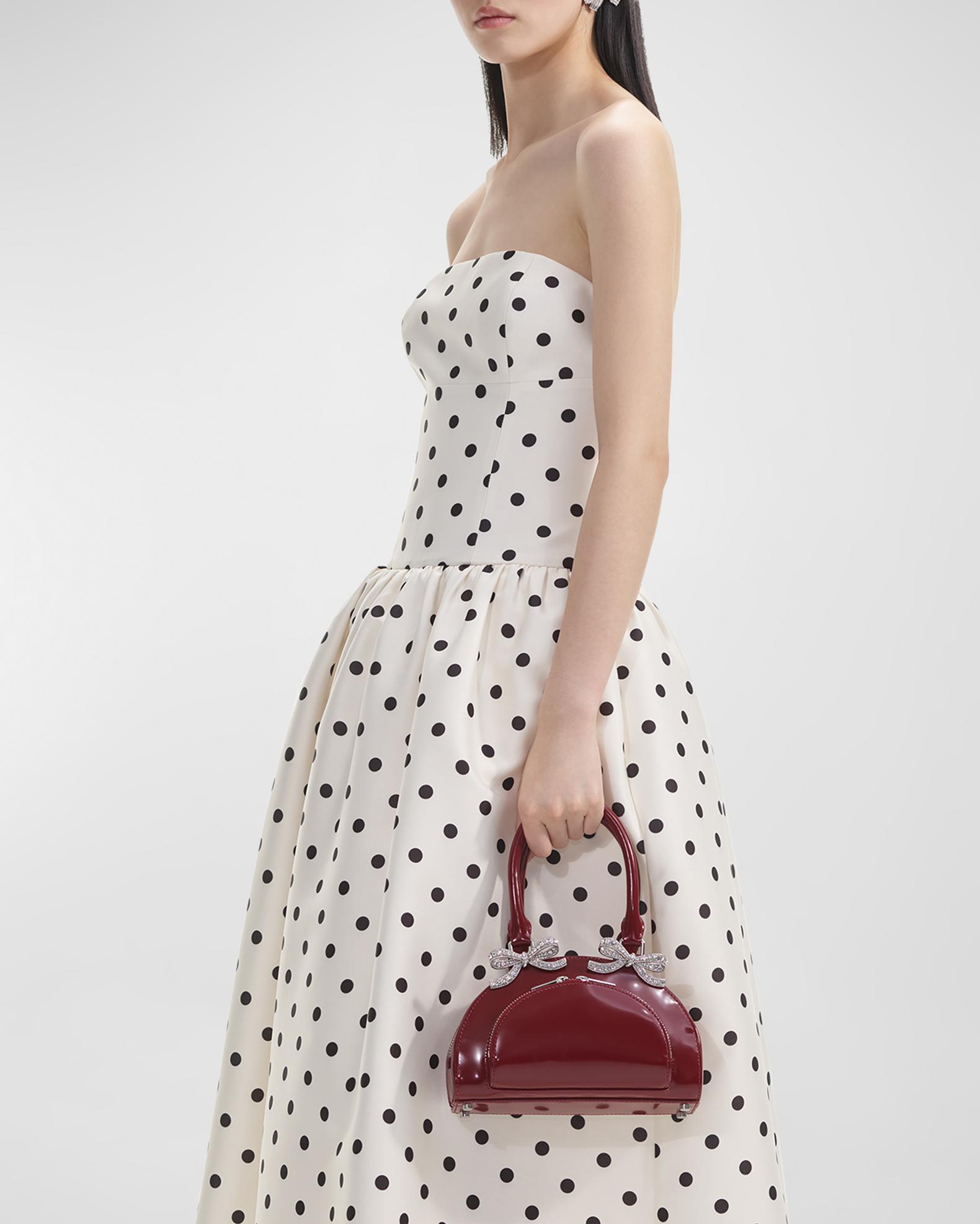 Robe Femme UNO CORE Taille S - Dos Nu à Pois Noir Et Blanc - Occasion En Très Bon état
