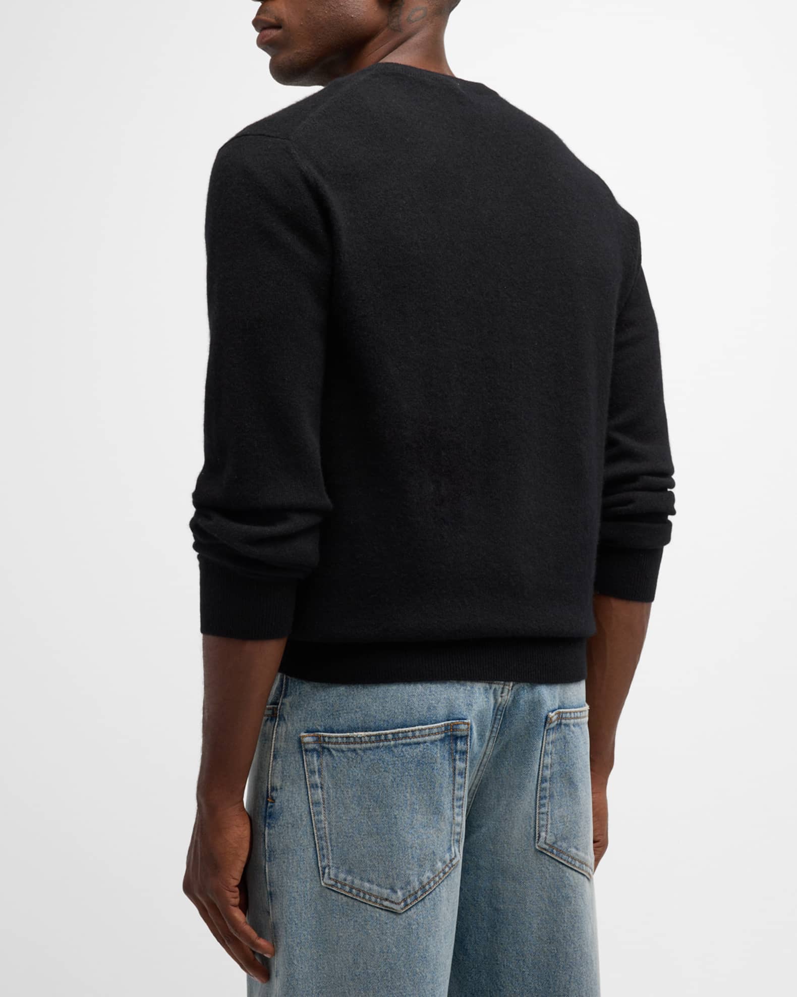 Men s Cashmere V Neck Sweater