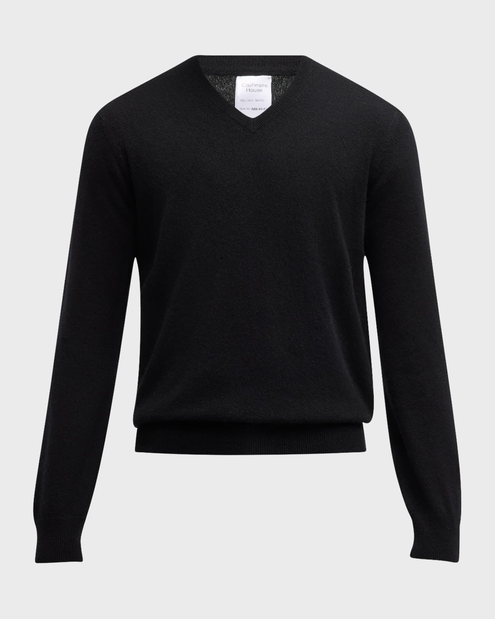Men s Cashmere V Neck Sweater