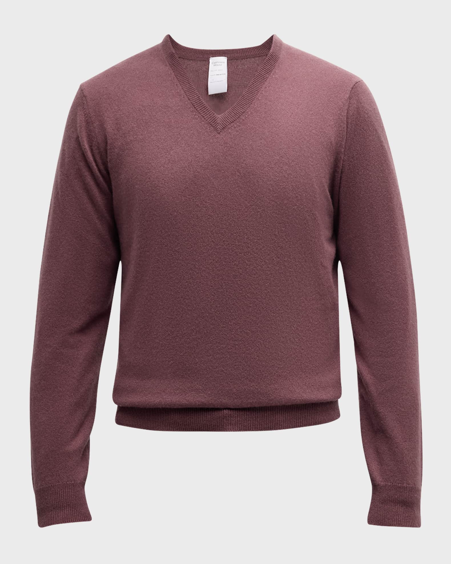 Men's Cashmere V-Neck Sweater 0