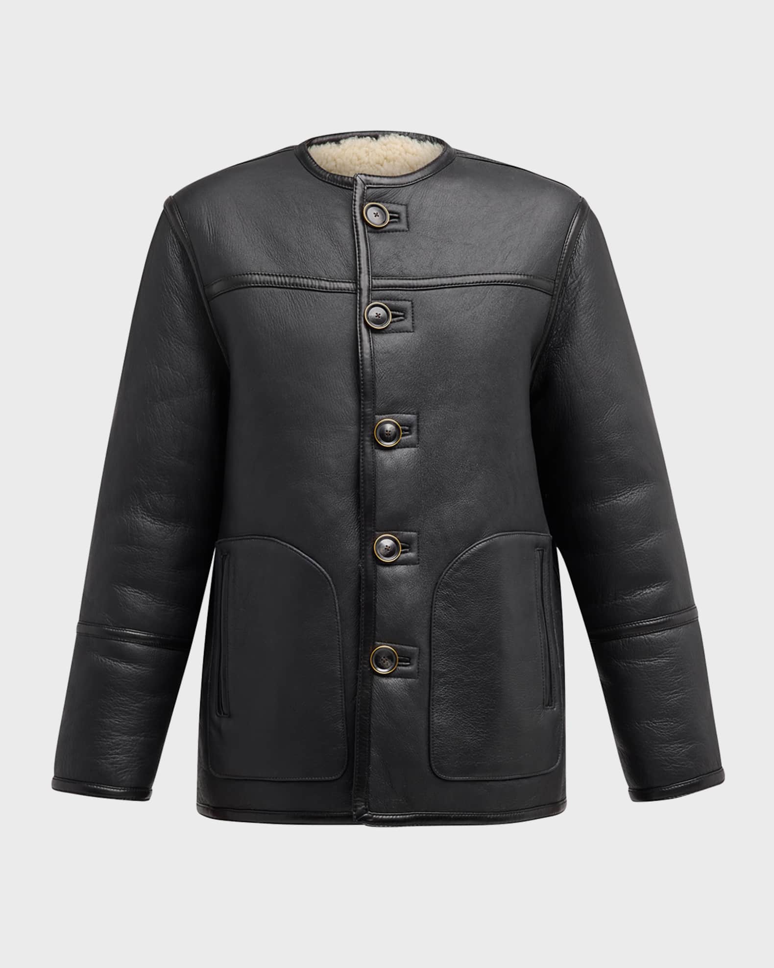 Veronica beard shearling jacket hot sale