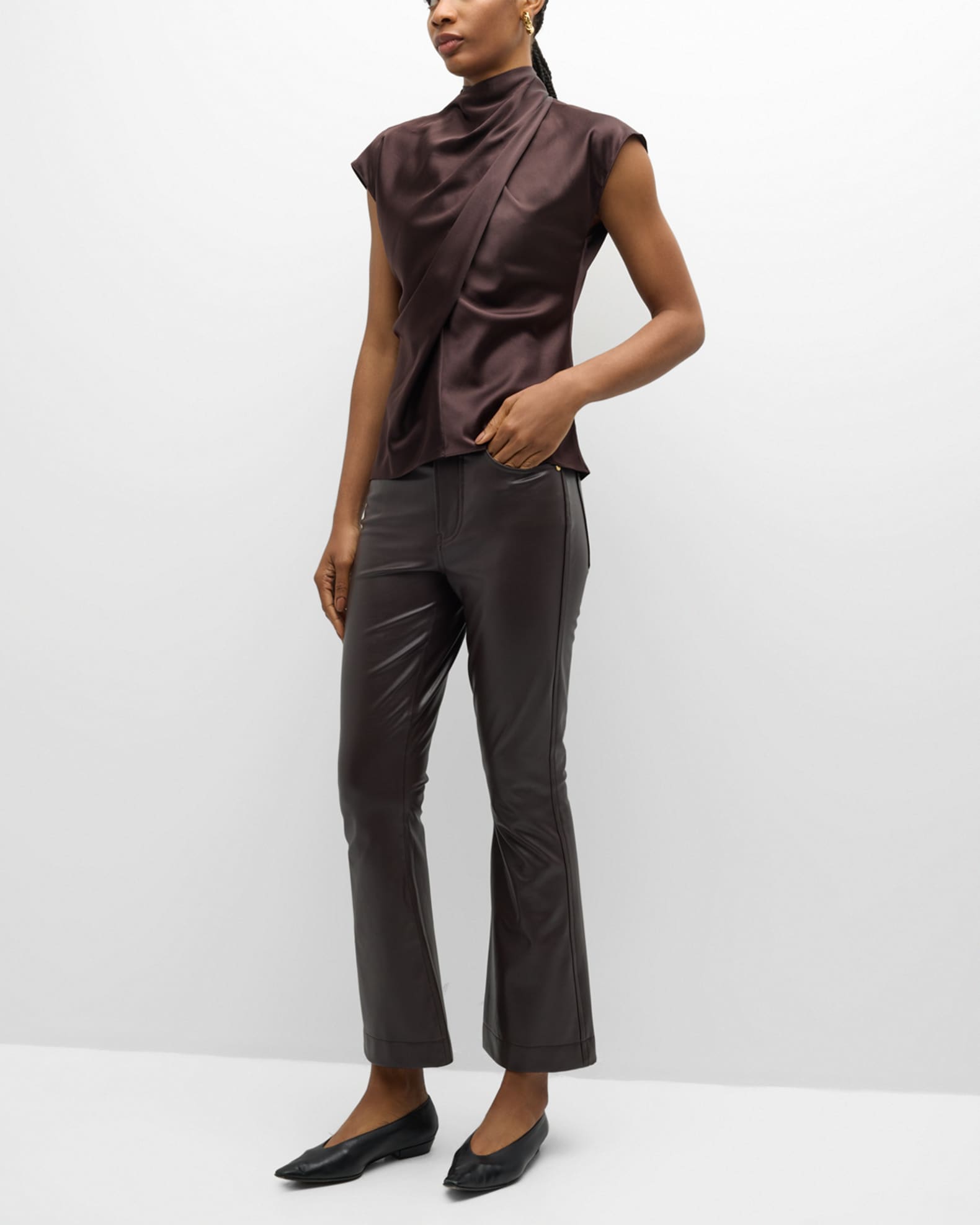 Leilany Draped Tie-Back Top 1