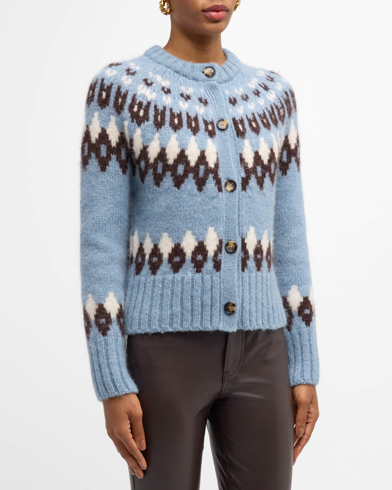 Christina Fair Isle Cardigan