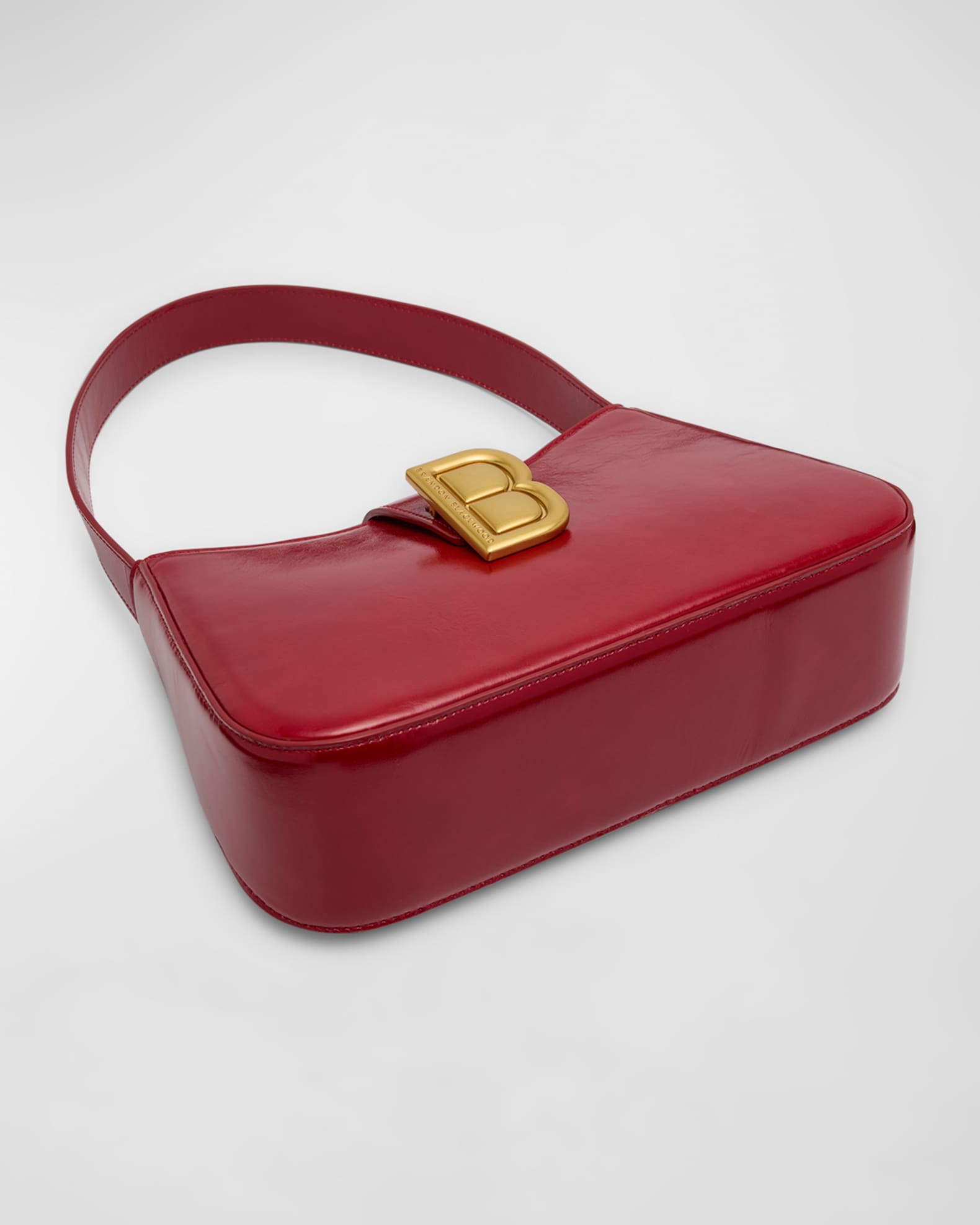 Daphne Zip Leather Shoulder Bag 1