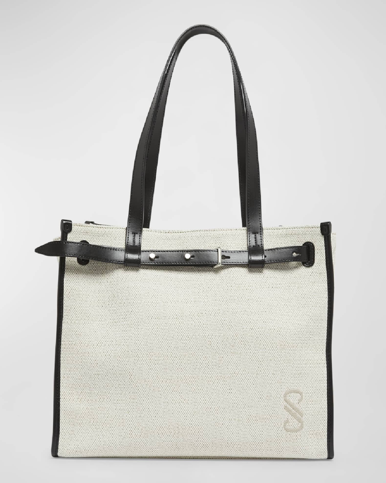 Proenza Schouler Belted Canvas Tote Bag Neiman Marcus
