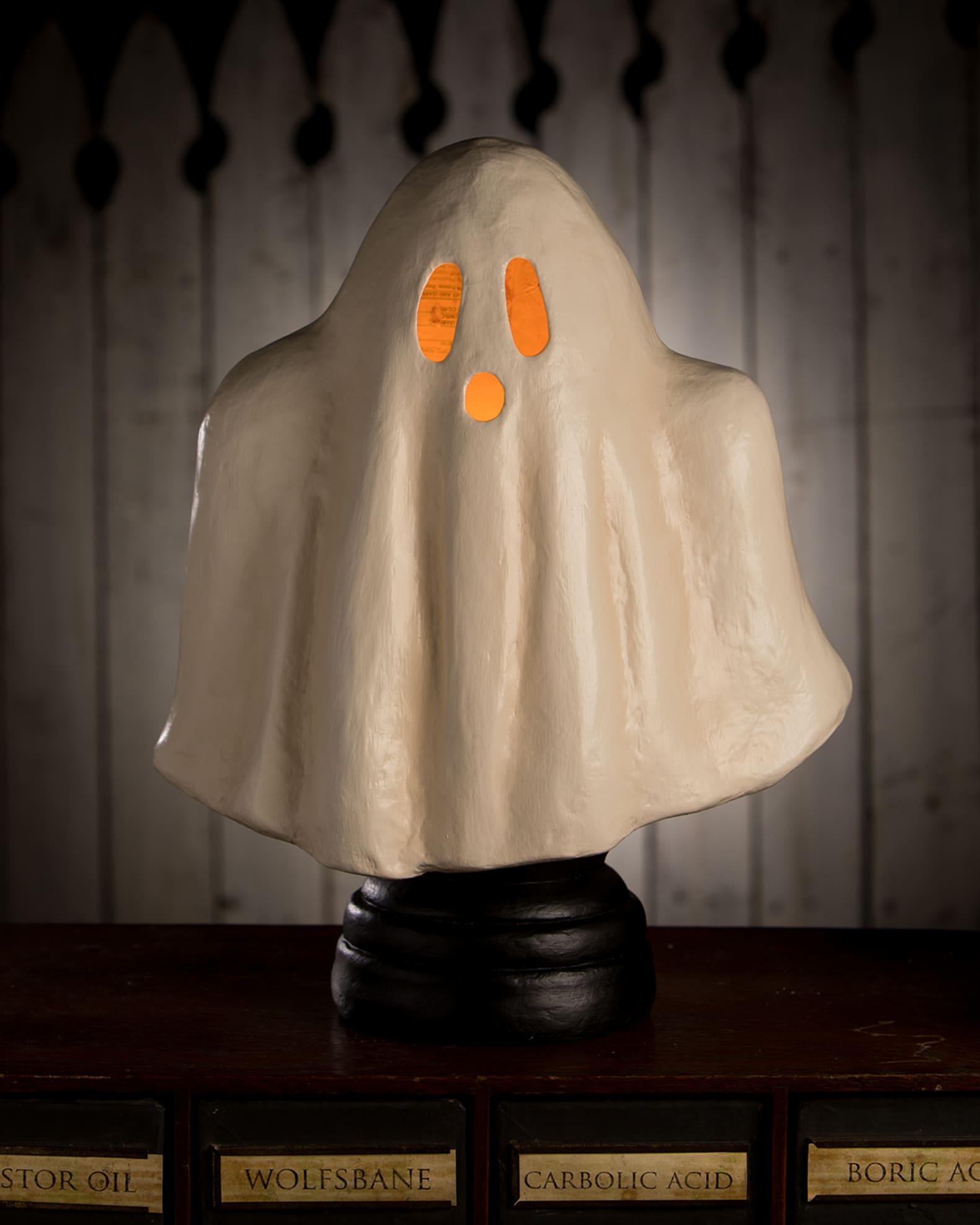 Bethany Lowe Ghost Boo Lantern Figure Neiman Marcus