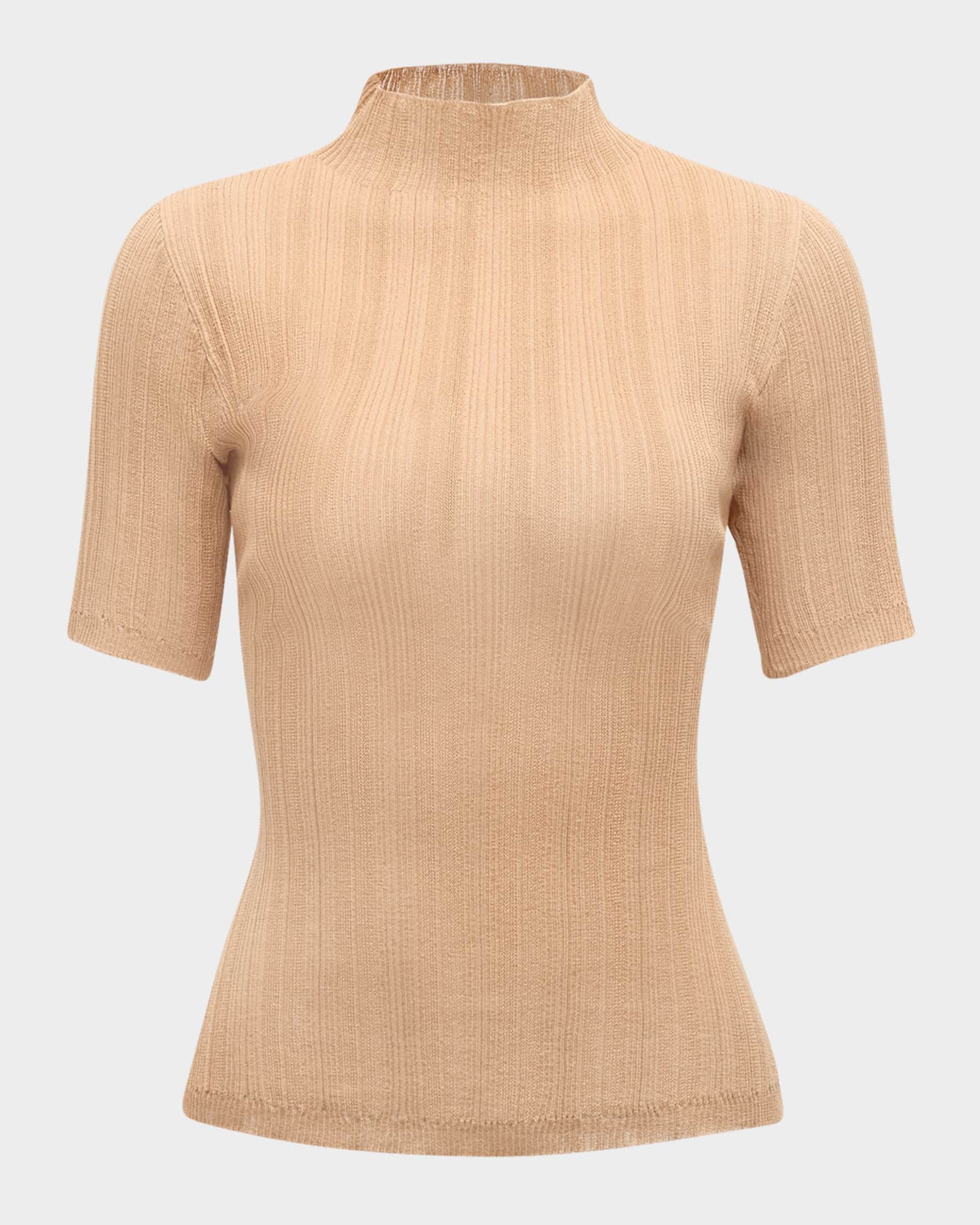 Abigail Rib-Knit Top 0