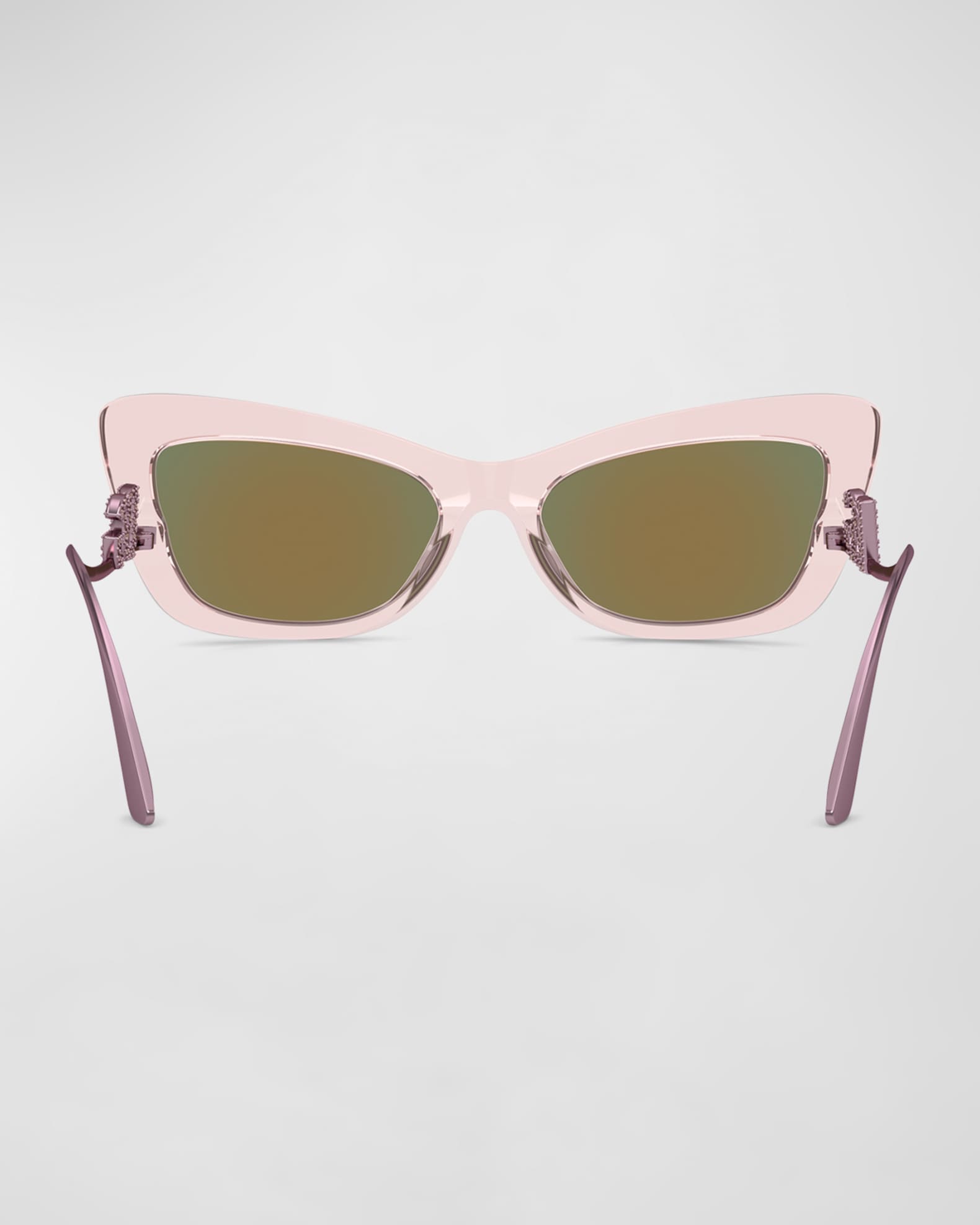 DG Logo Acetate & Plastic Cat-Eye Sunglasses 1