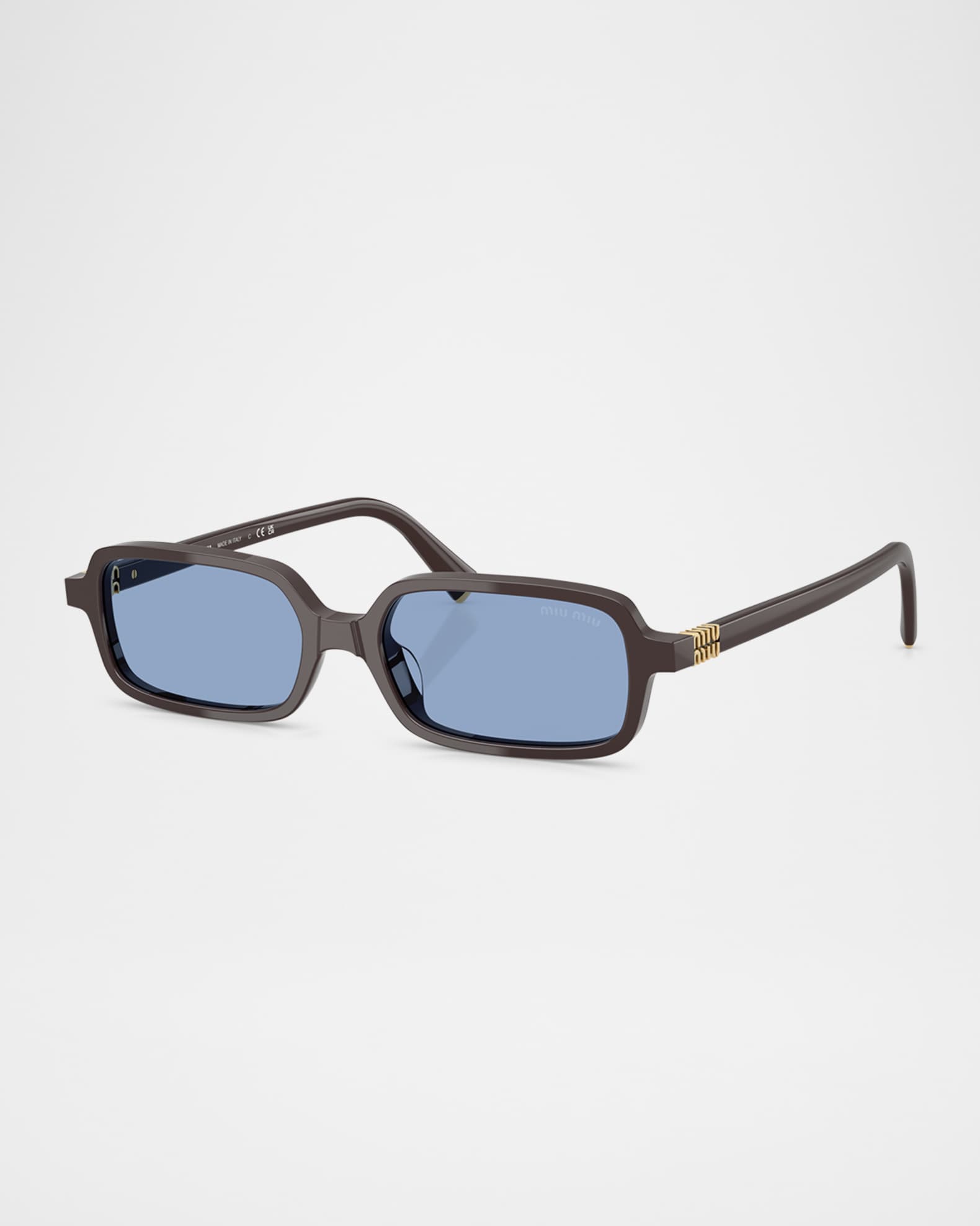 Ｎ＠♡ Miu Miu 11Zs Rectangular Sunglasses | Neiman Marcus